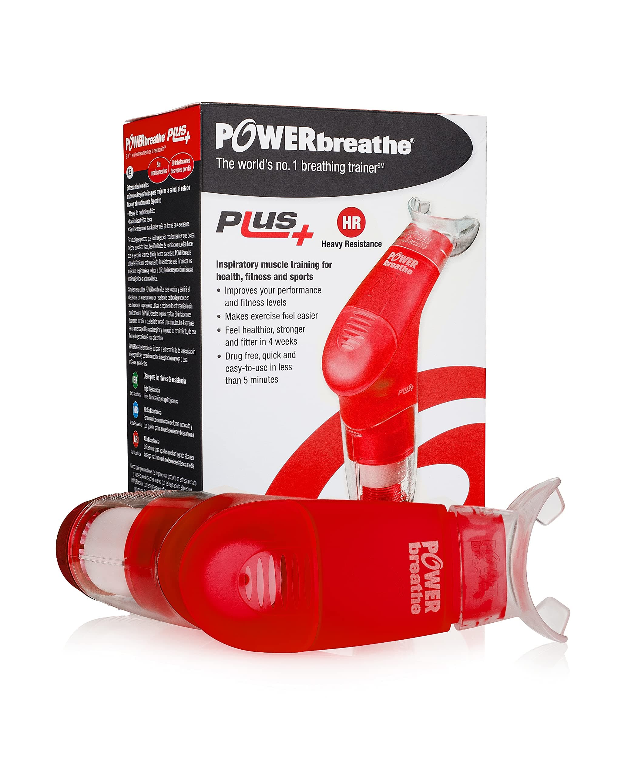 POWERBREATHE Plus Compétition (Rouge)
