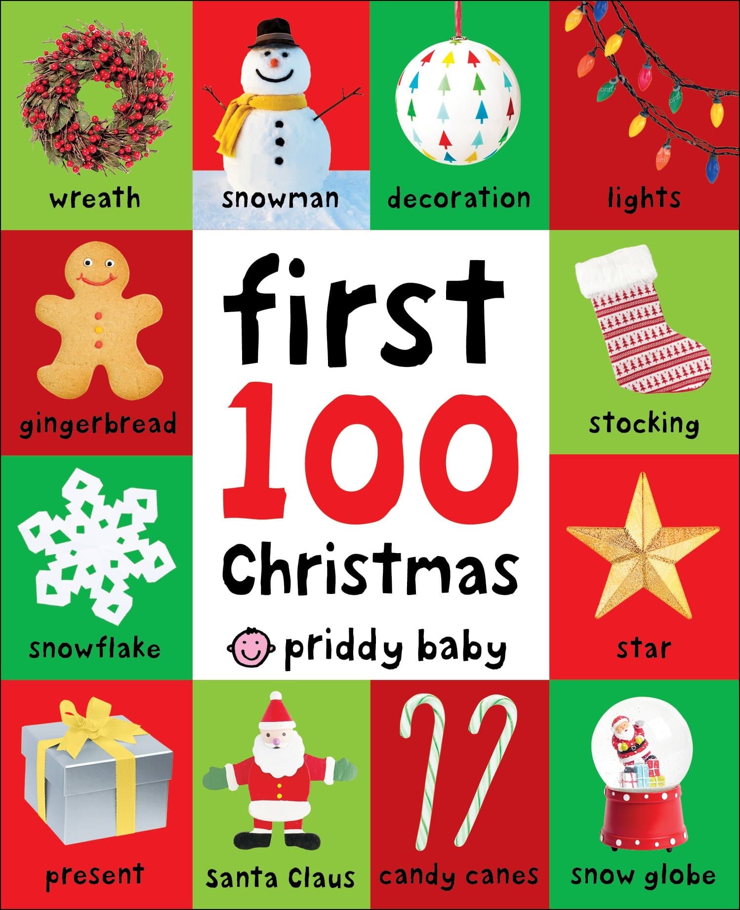 First 100 Christmas Words: A padded book―perfect for little hands to hold
