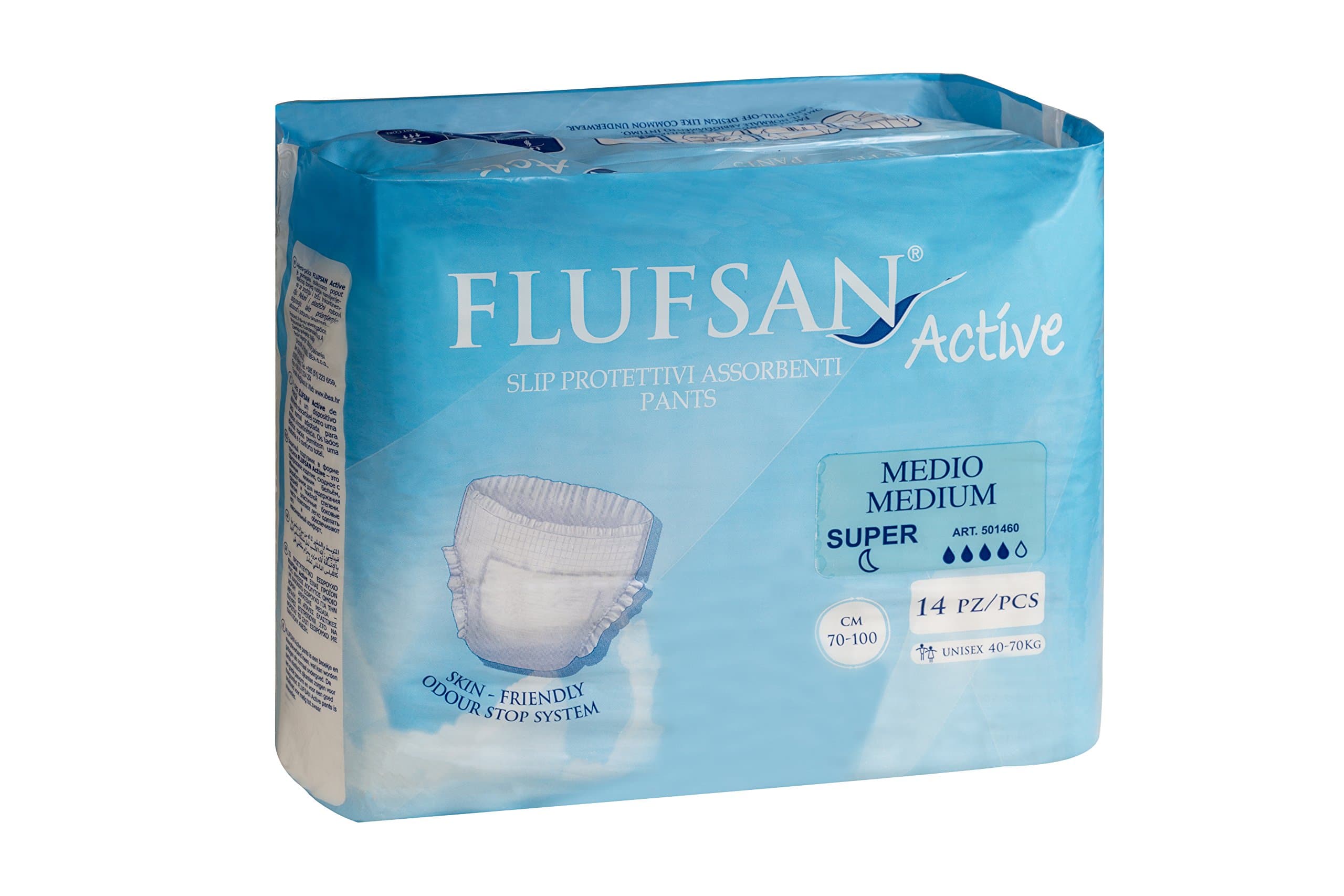 MAXI ABSORBENT Protective Non-Dependable Pull-Ups HIGH TECHNOLOGY ODOR & COMFORT CONTROL - 14 Count-Pack - Medium