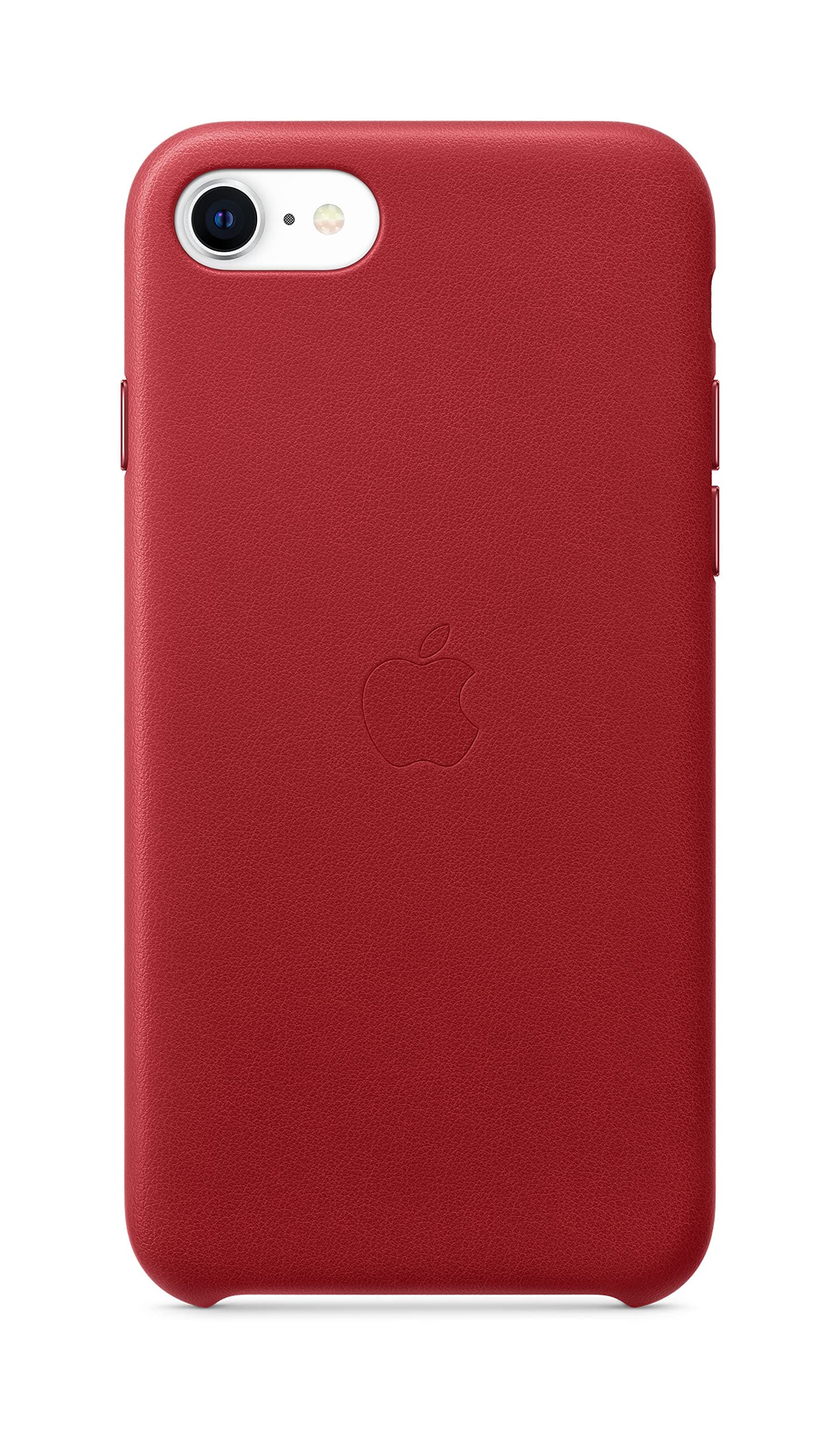 Apple Leather Case (for iPhone SE) - (PRODUCT) RED
