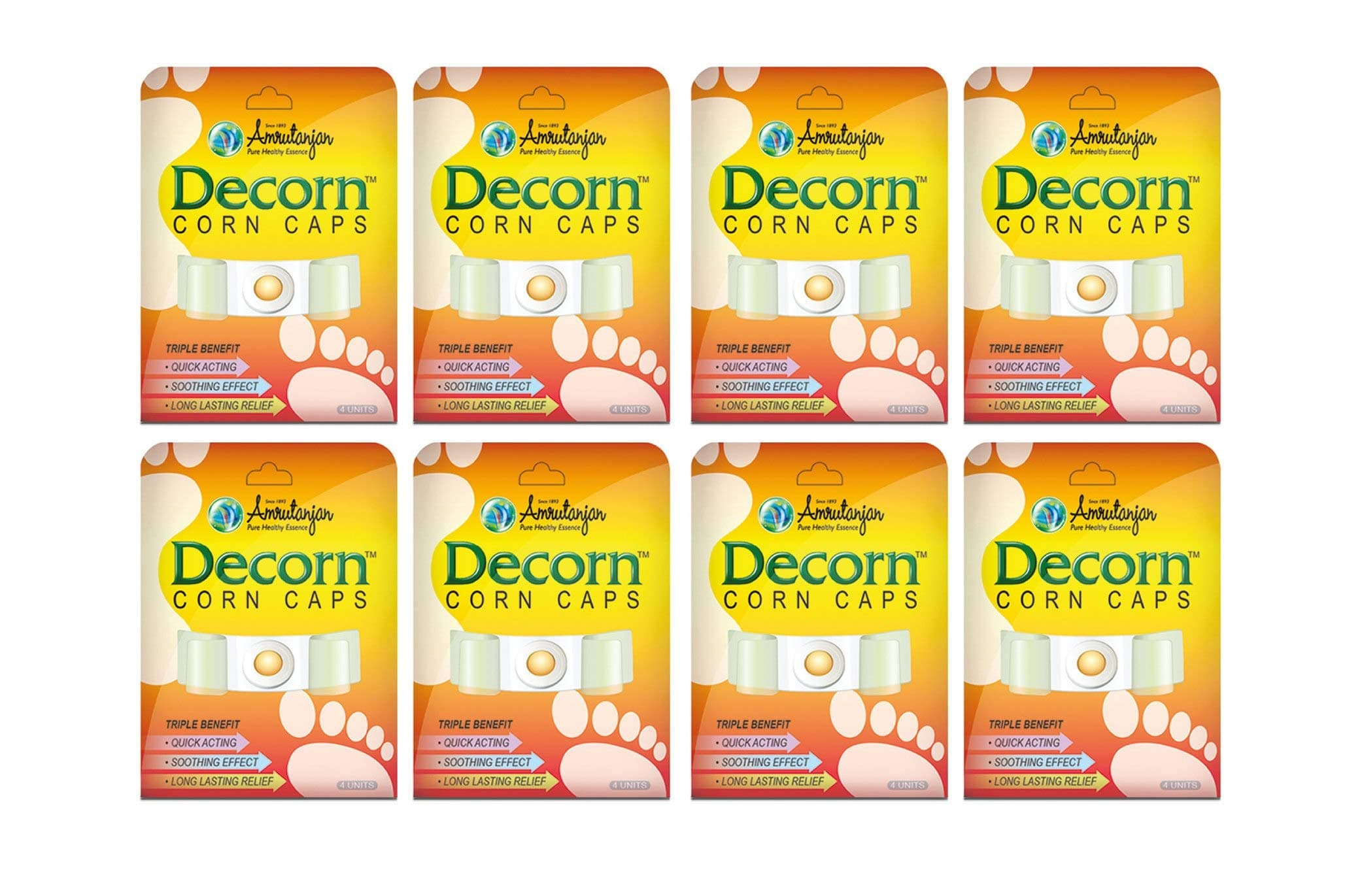DECORN CORN CAPS - PACK OF 10