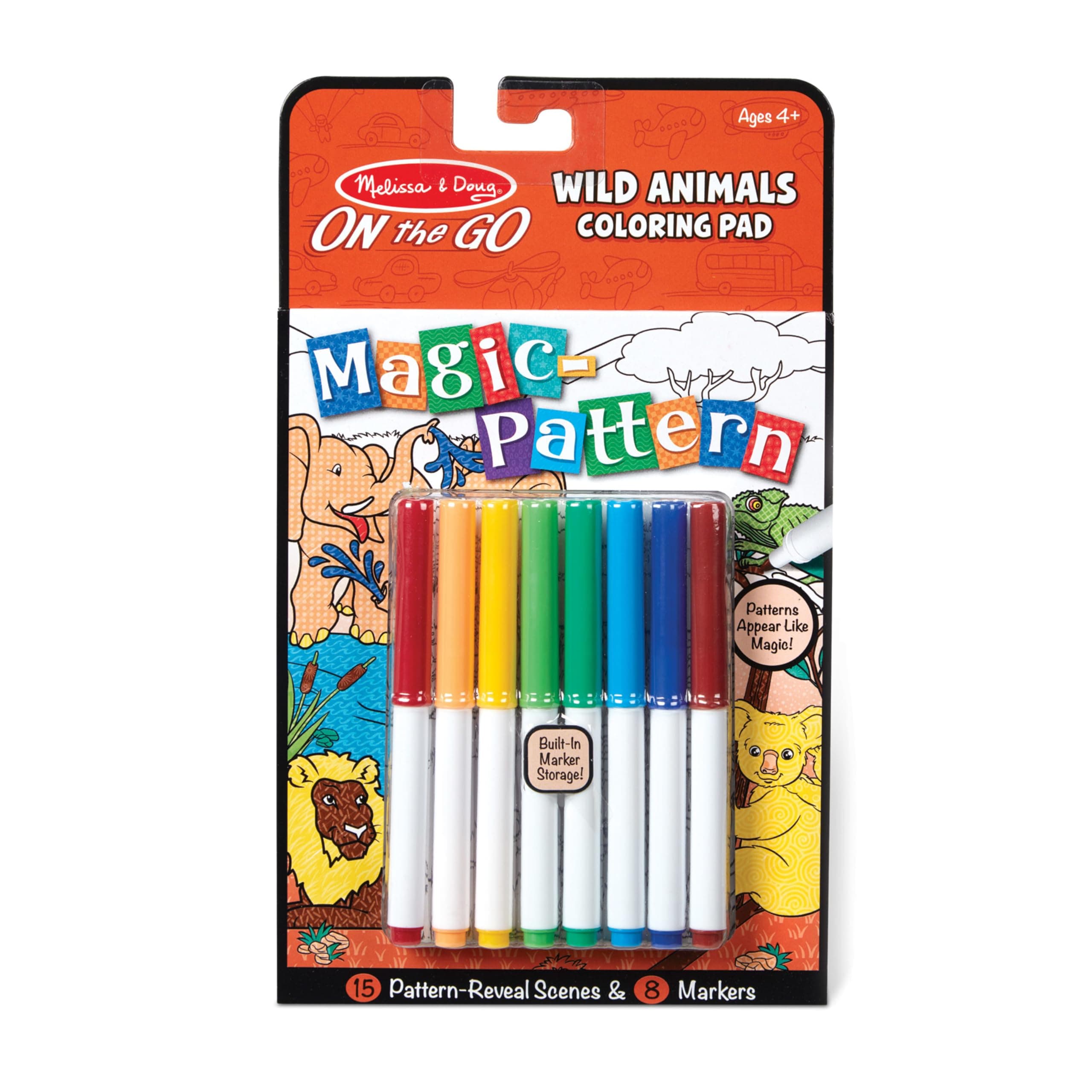 on The Go Magic Pattern Pad - Wild Animals