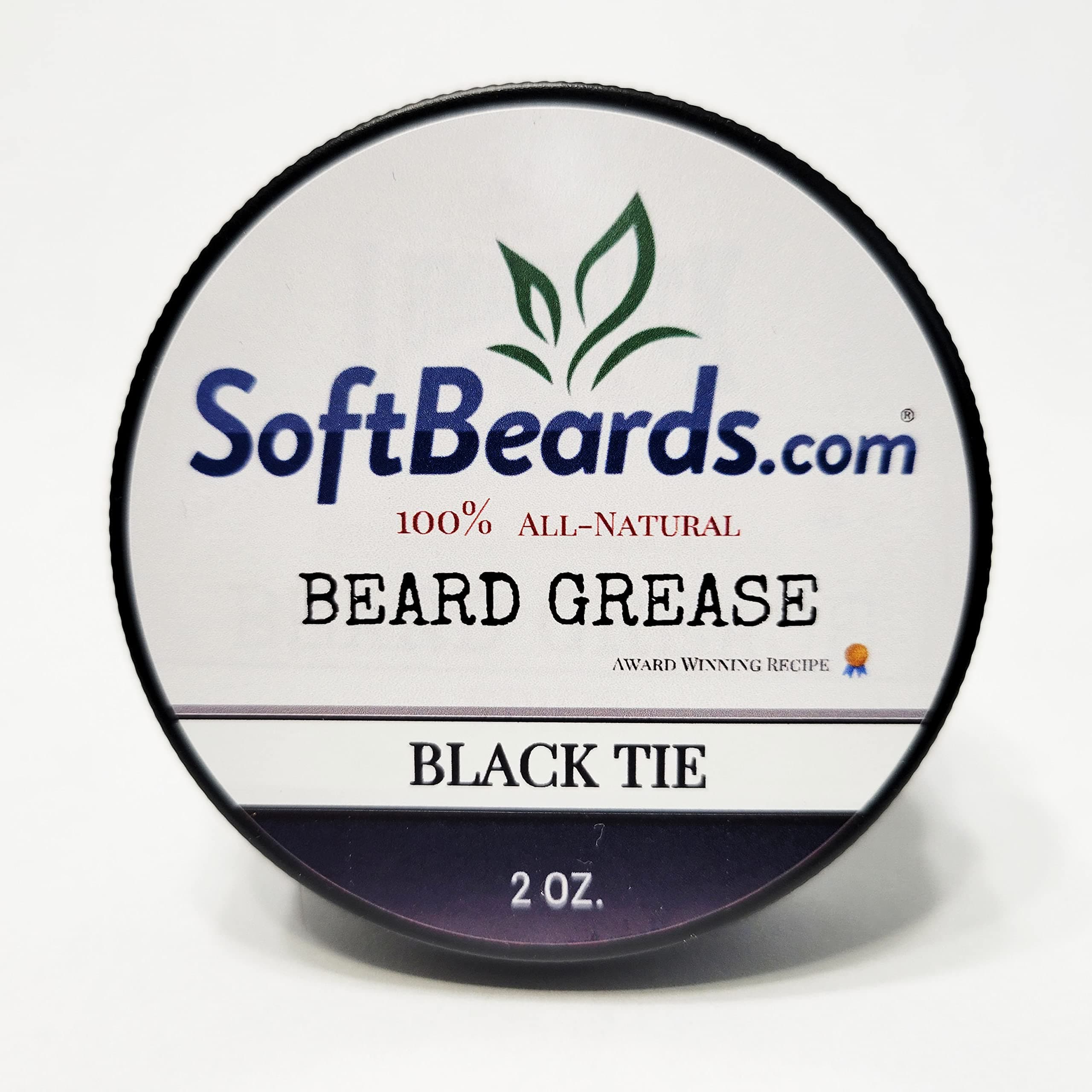 SoftBeards.com Beard Grease Black Tie Scent