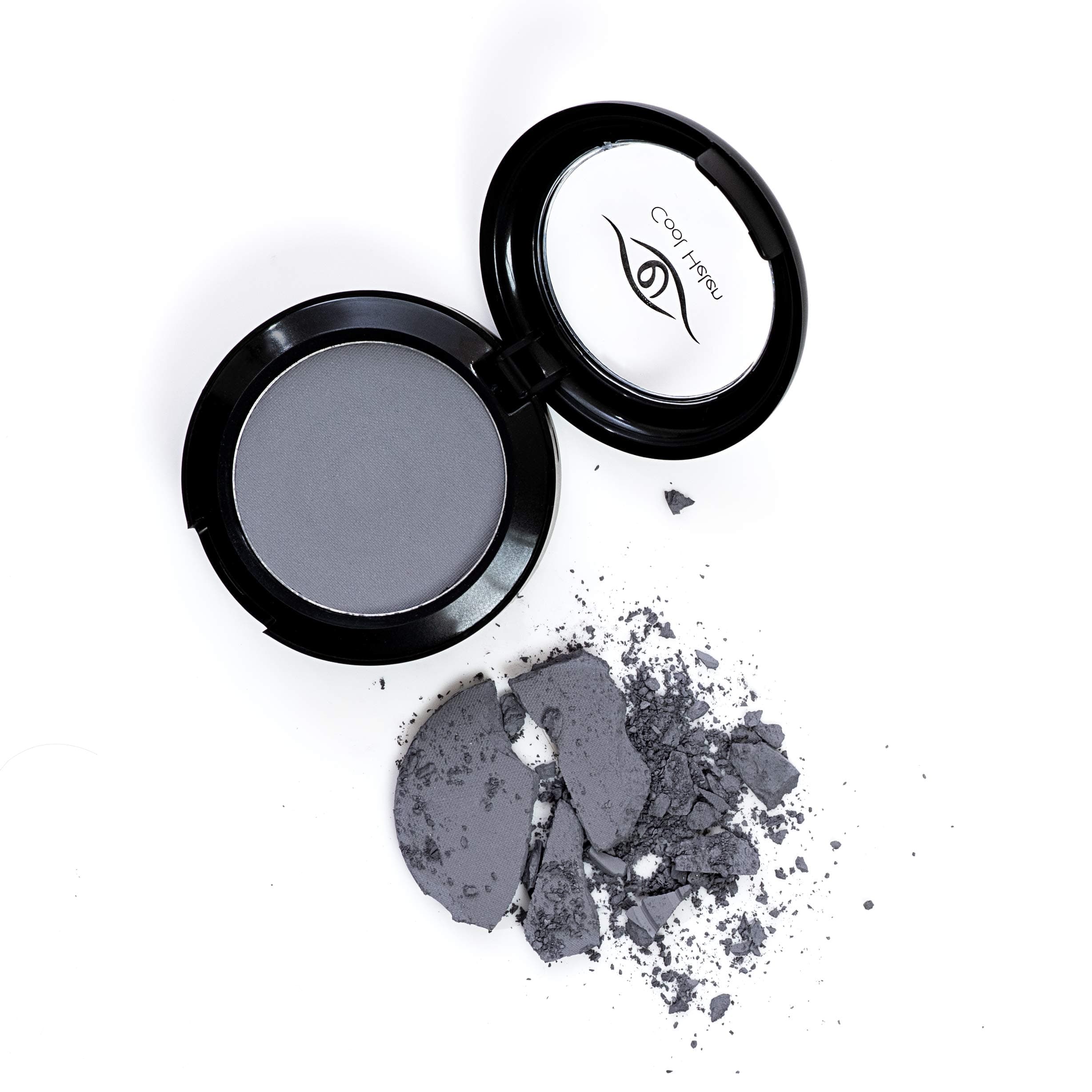 Gray Eyebrow Powder, Hair Powder, Root Cover-Up – Waterproof, Cruelty-Free (Cool Helen light gray)