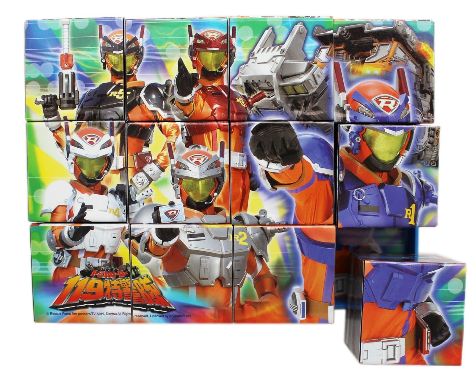 Tomica Hero Multi-Image Arrangeable Cube Puzzle