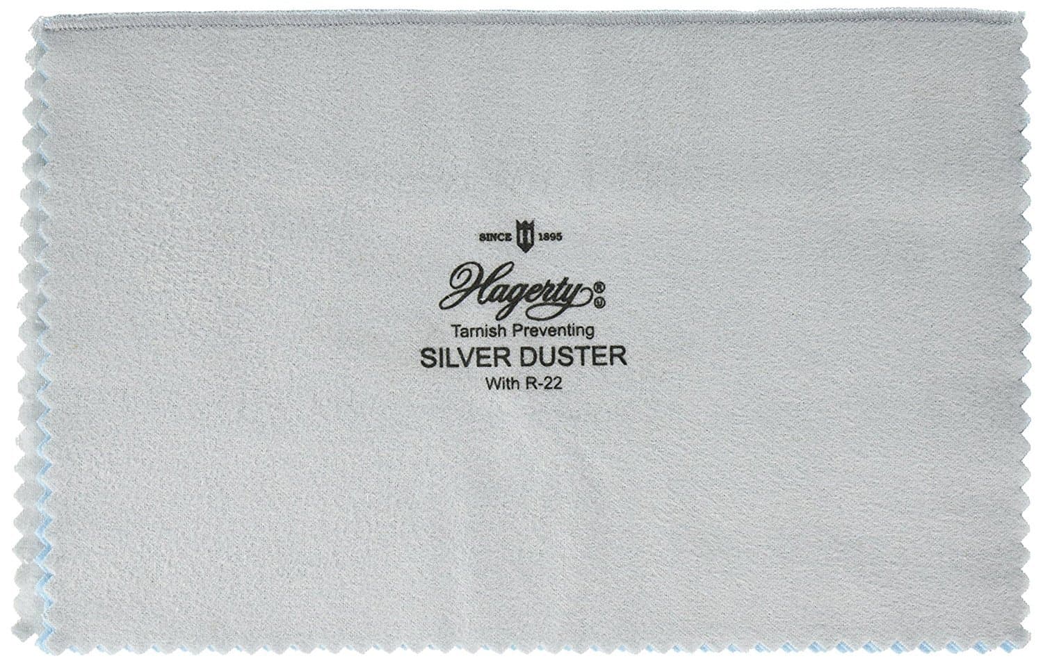 Hagerty Silver Duster Polishing Cloth Set