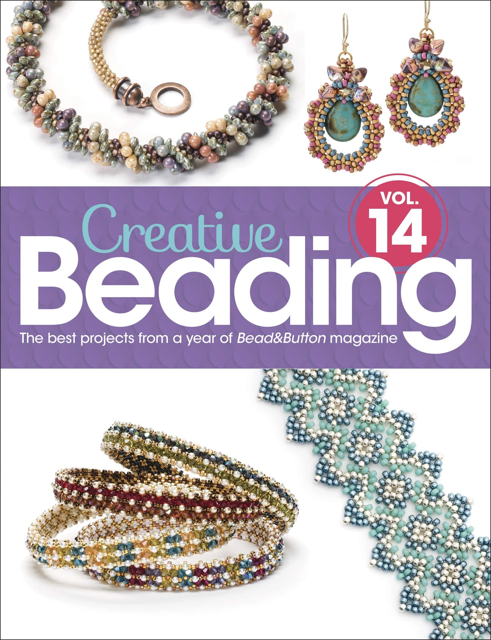 Creative Beading Vol. 14: The Best Projects from a Year of Bead&button Magazine Hardcover – 5 Jun. 2019