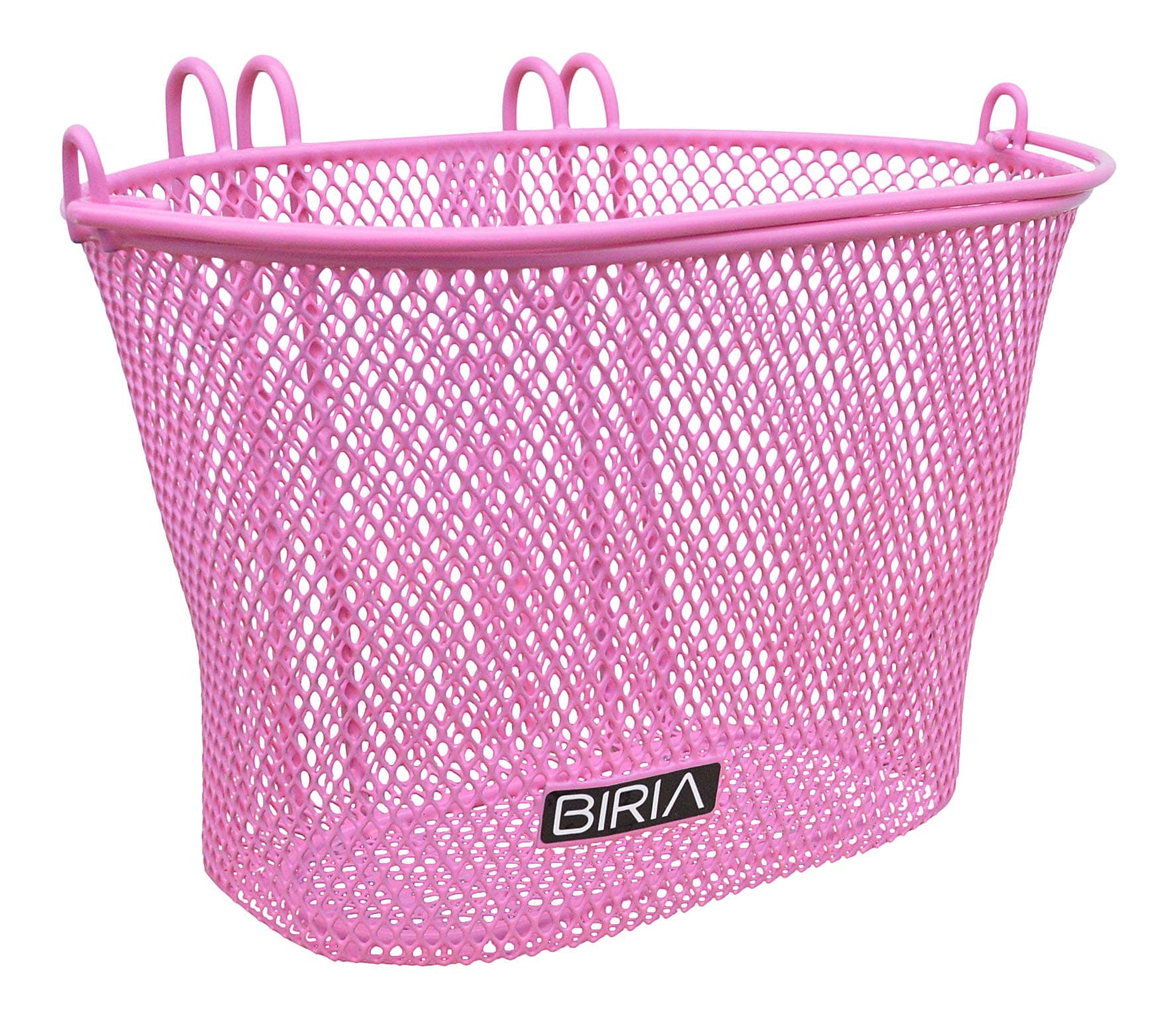 Basket with Hooks, Front, Removable, Wire mesh Small, Kids Bicycle Basket