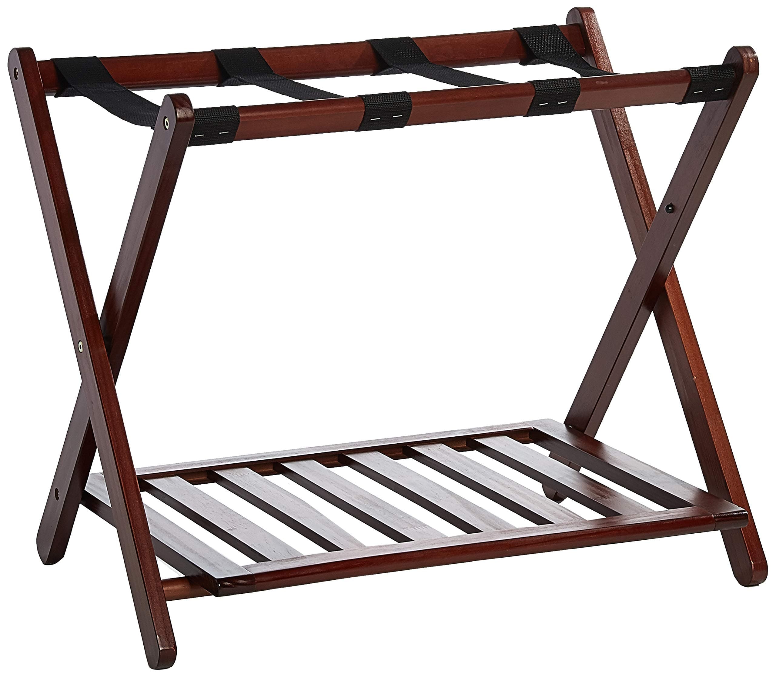 Luggage Rack with Shelf