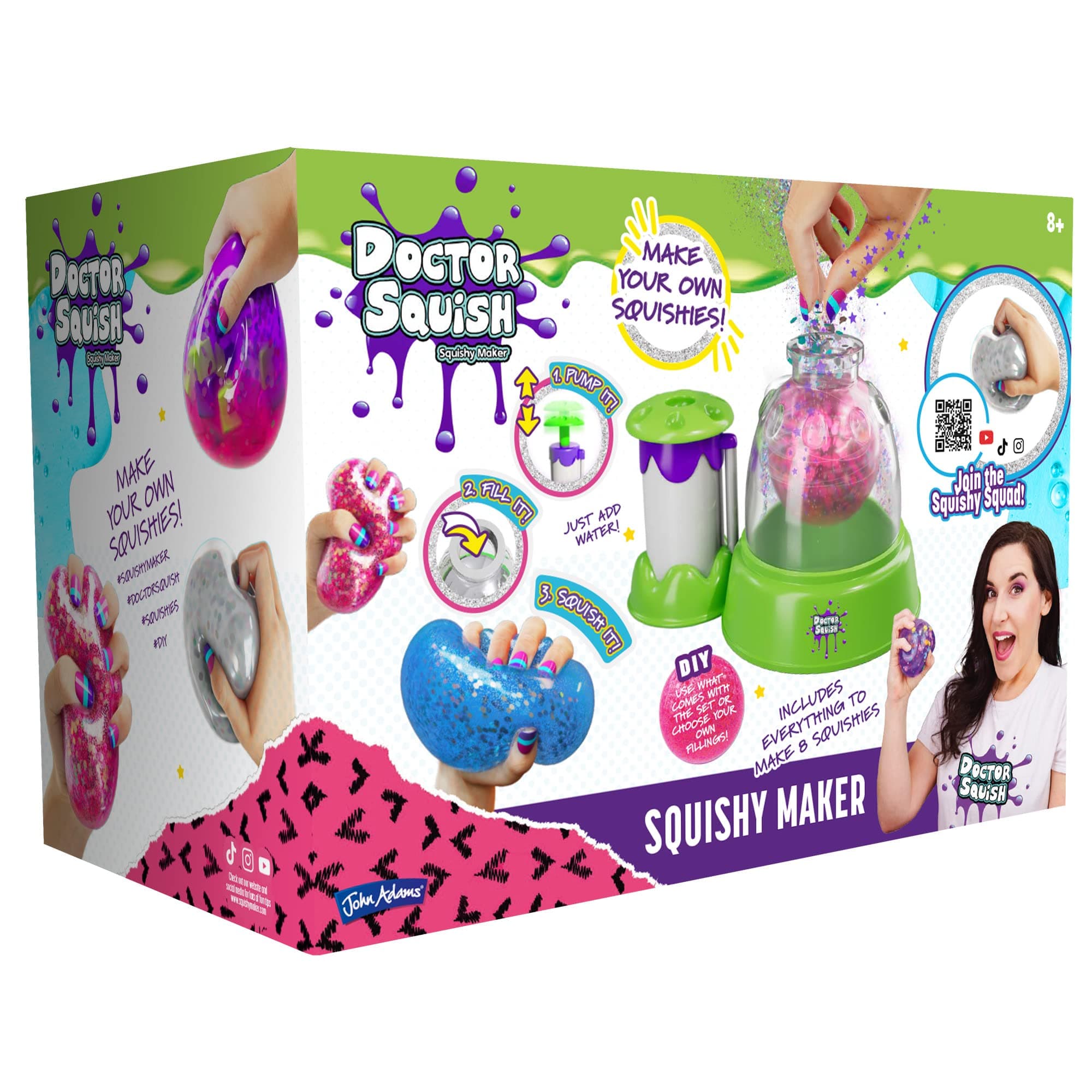 John Adams | Dr. Squish Squishy Maker: Make Your Own Squishy! | Arts & Crafts | Ages 8+