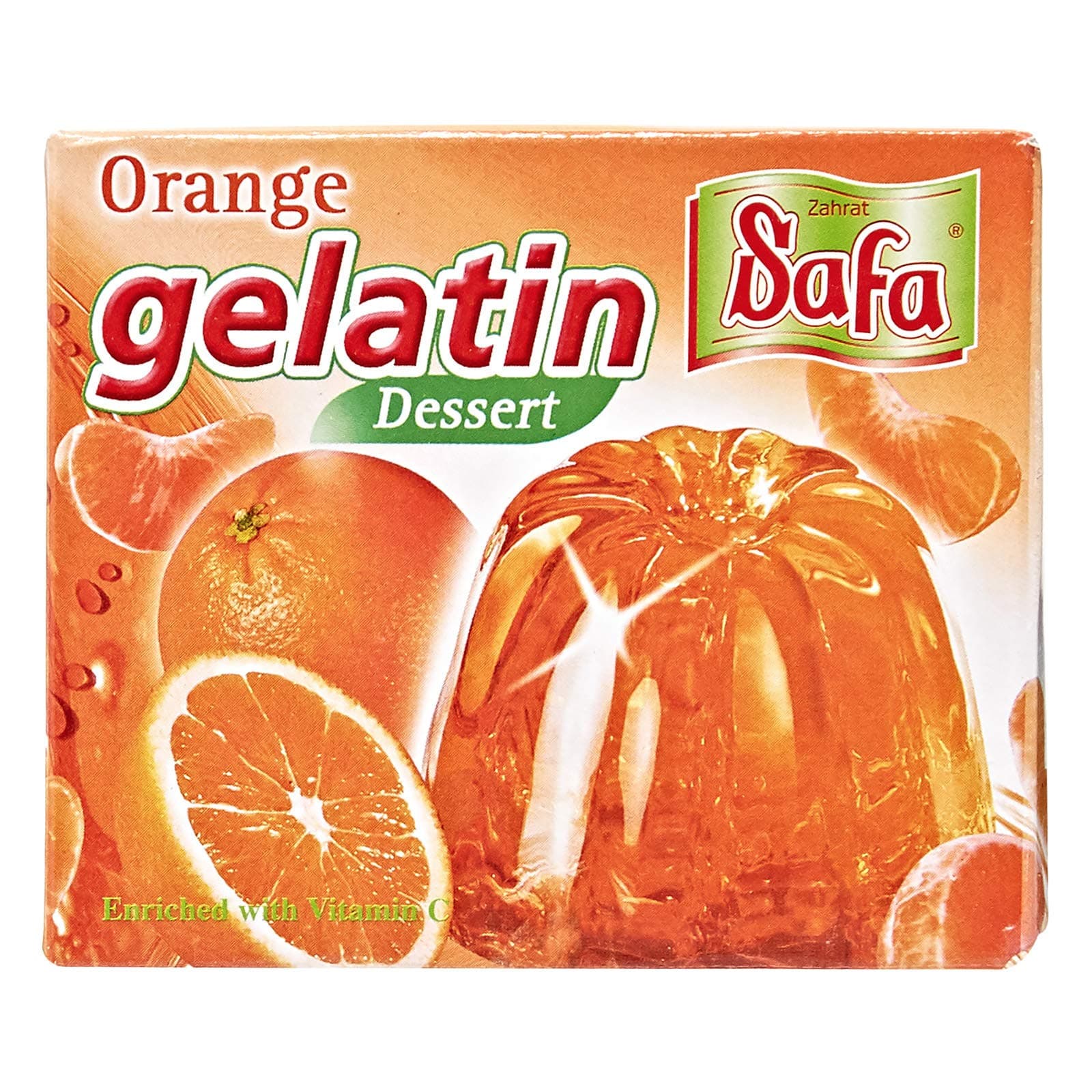 Safa Orange Jelly, 75 gm