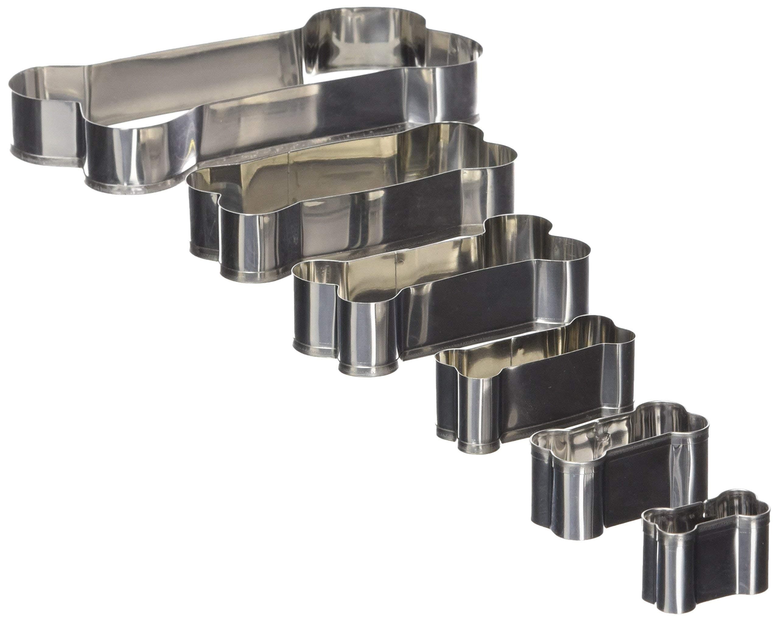 6 Bone Shaped Cookie Cutters