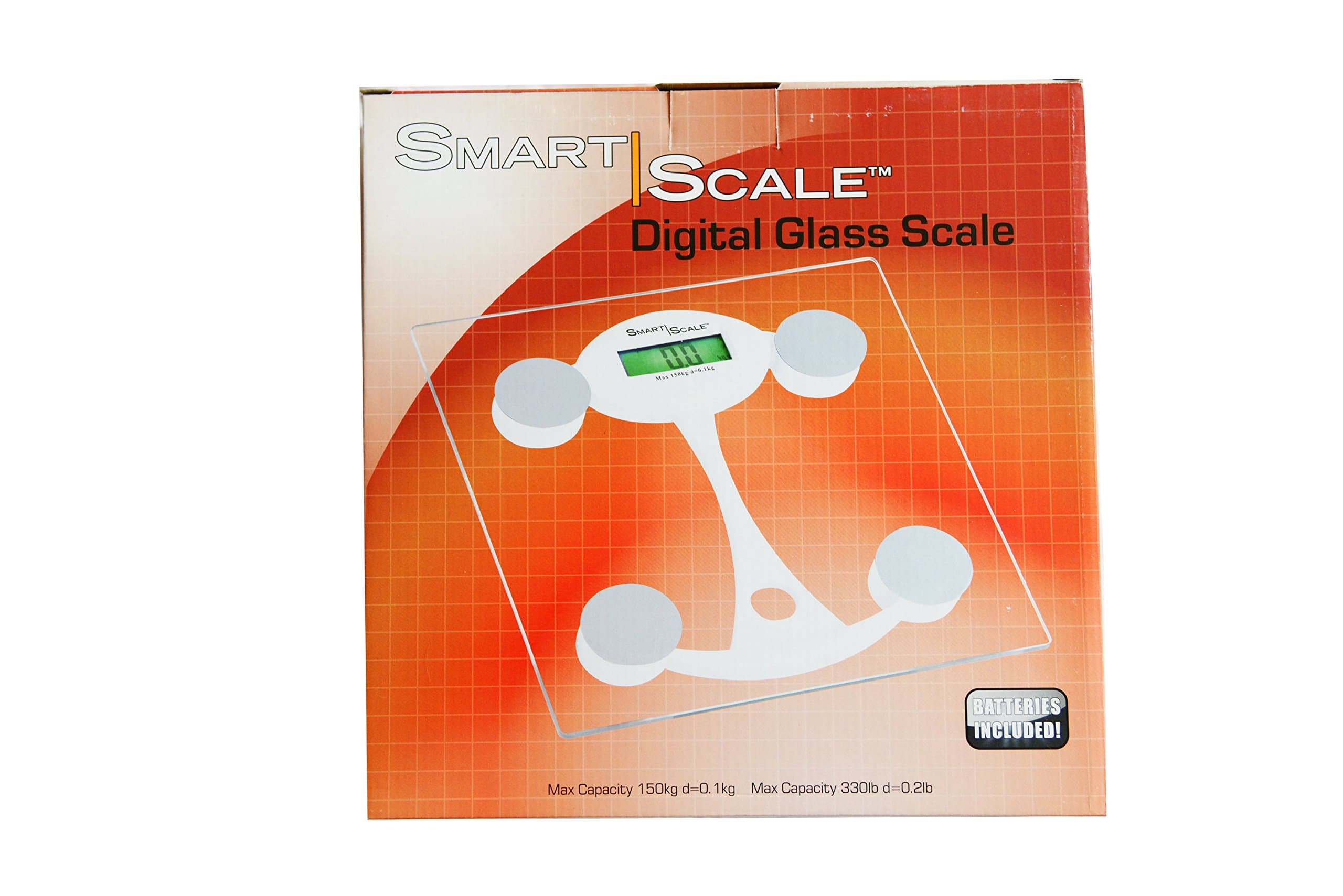 Euro-Ware Smart Digital Square Glass Scale