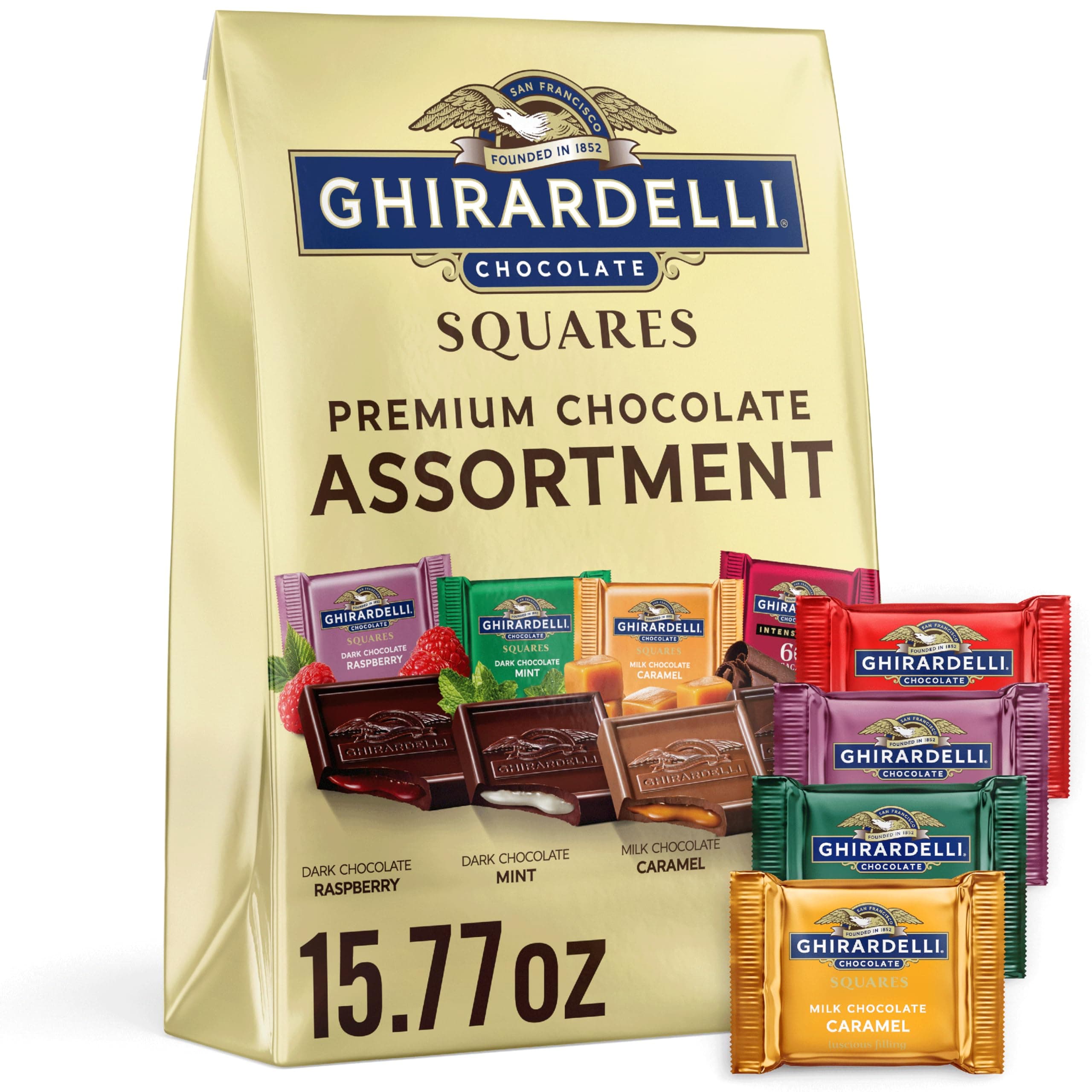 Assorted Squares XL Bag, 15.77 Ounce