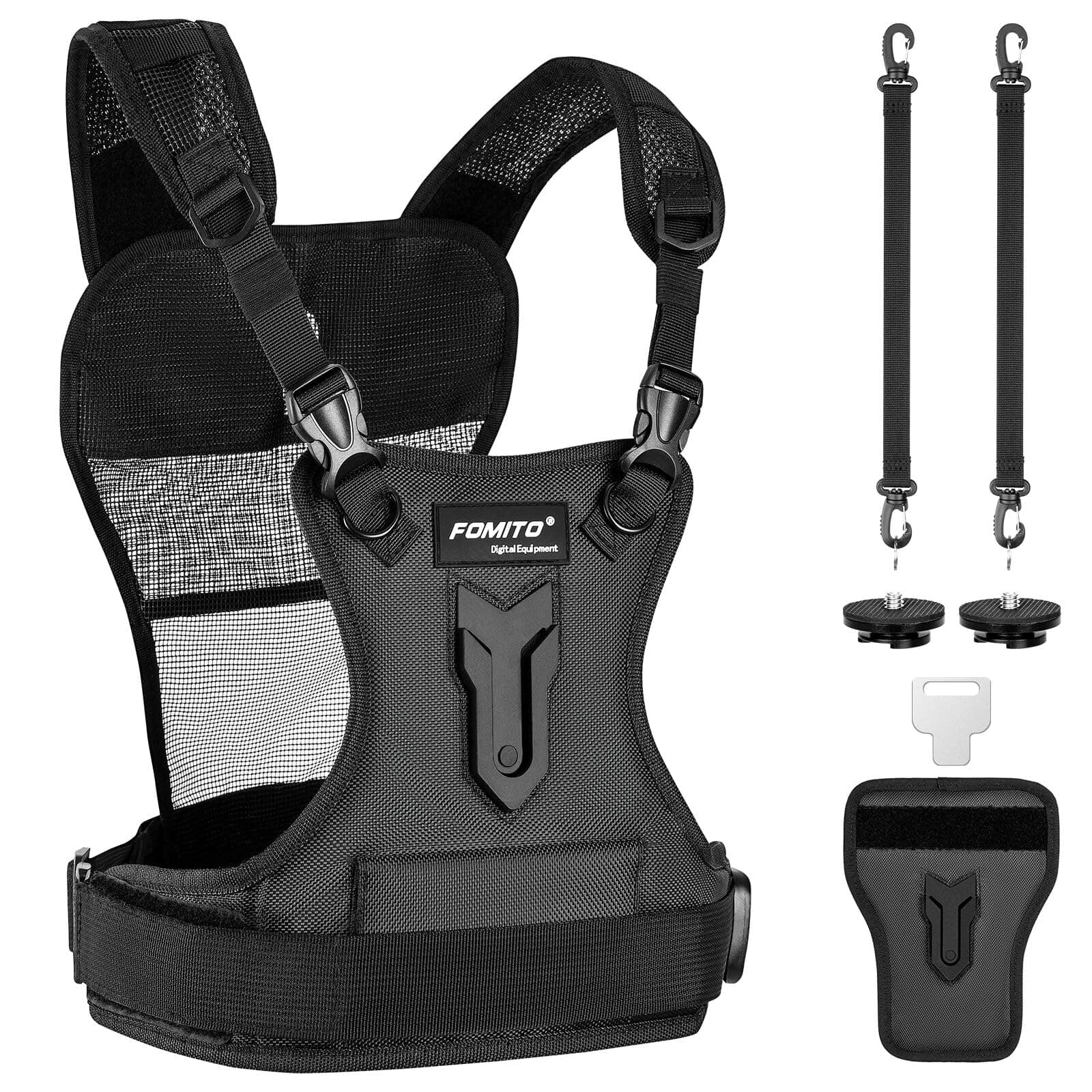 Fomito Multi Camera Carrying Chest Harness System Vest