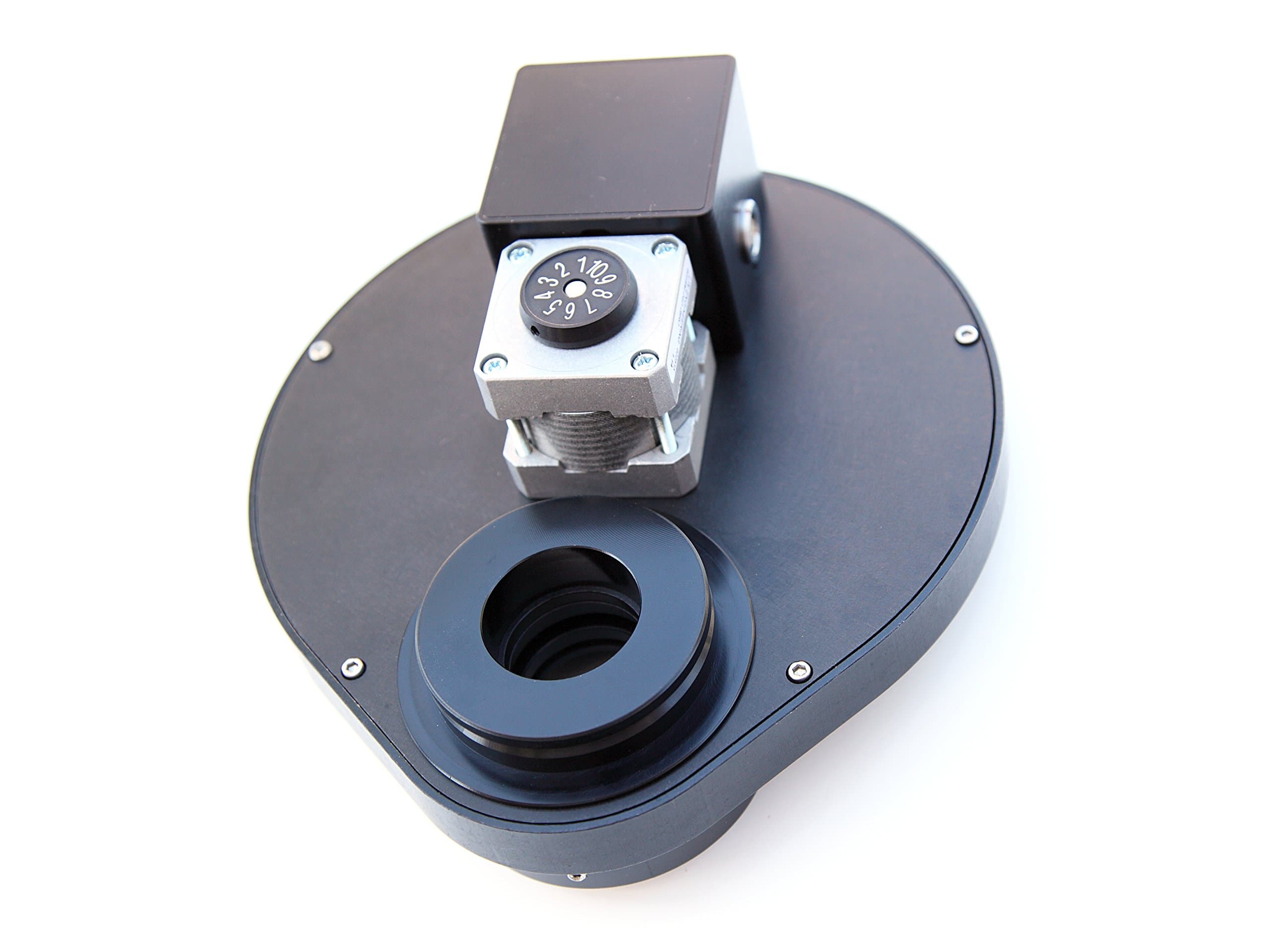 Filter Wheel with Integrated Controller for Olympus BX series microscopes, 10 position, for 32mm filters