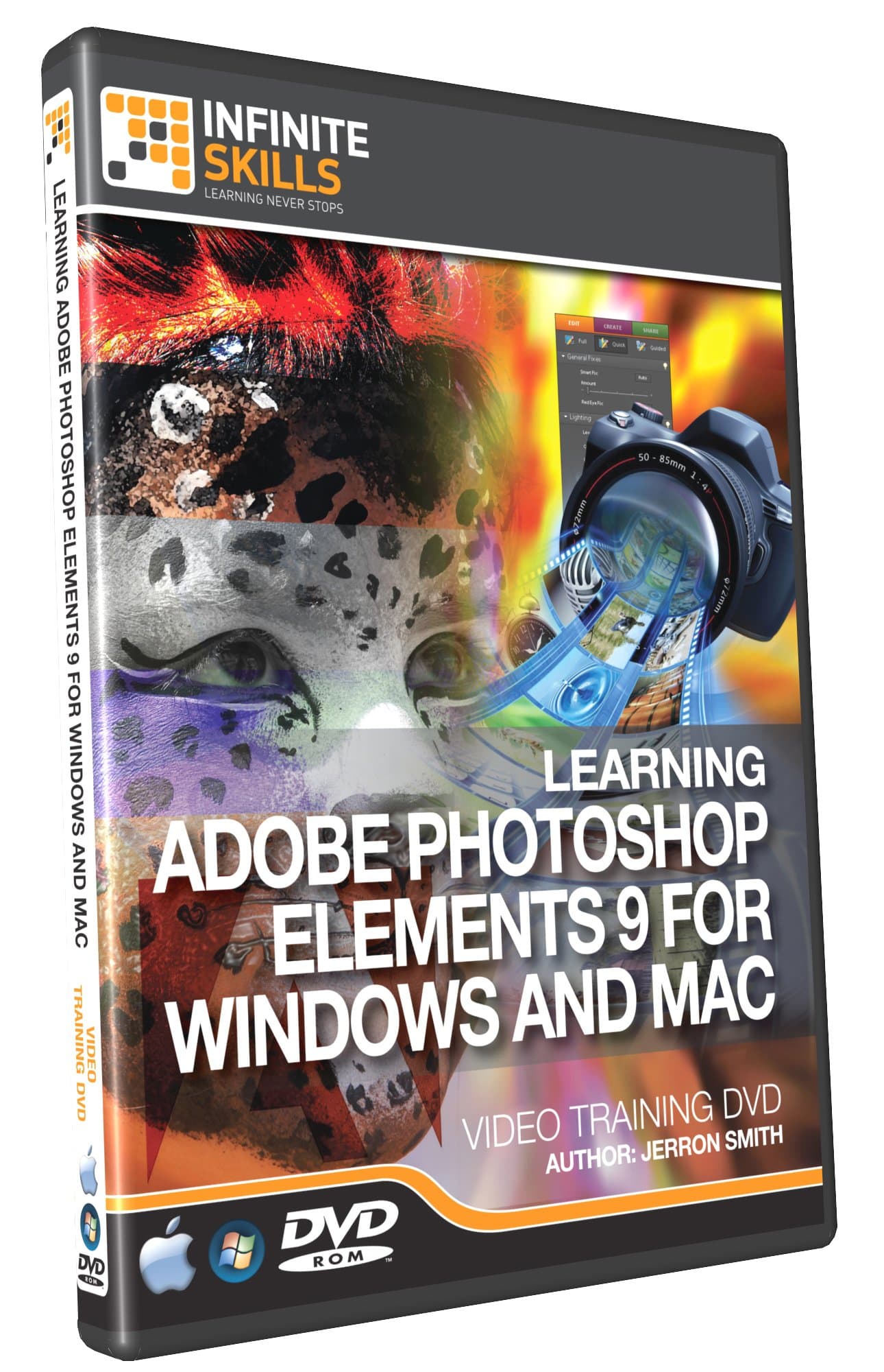 Photoshop Elements 9 Training Video - Tutorial DVD (PC and Mac)