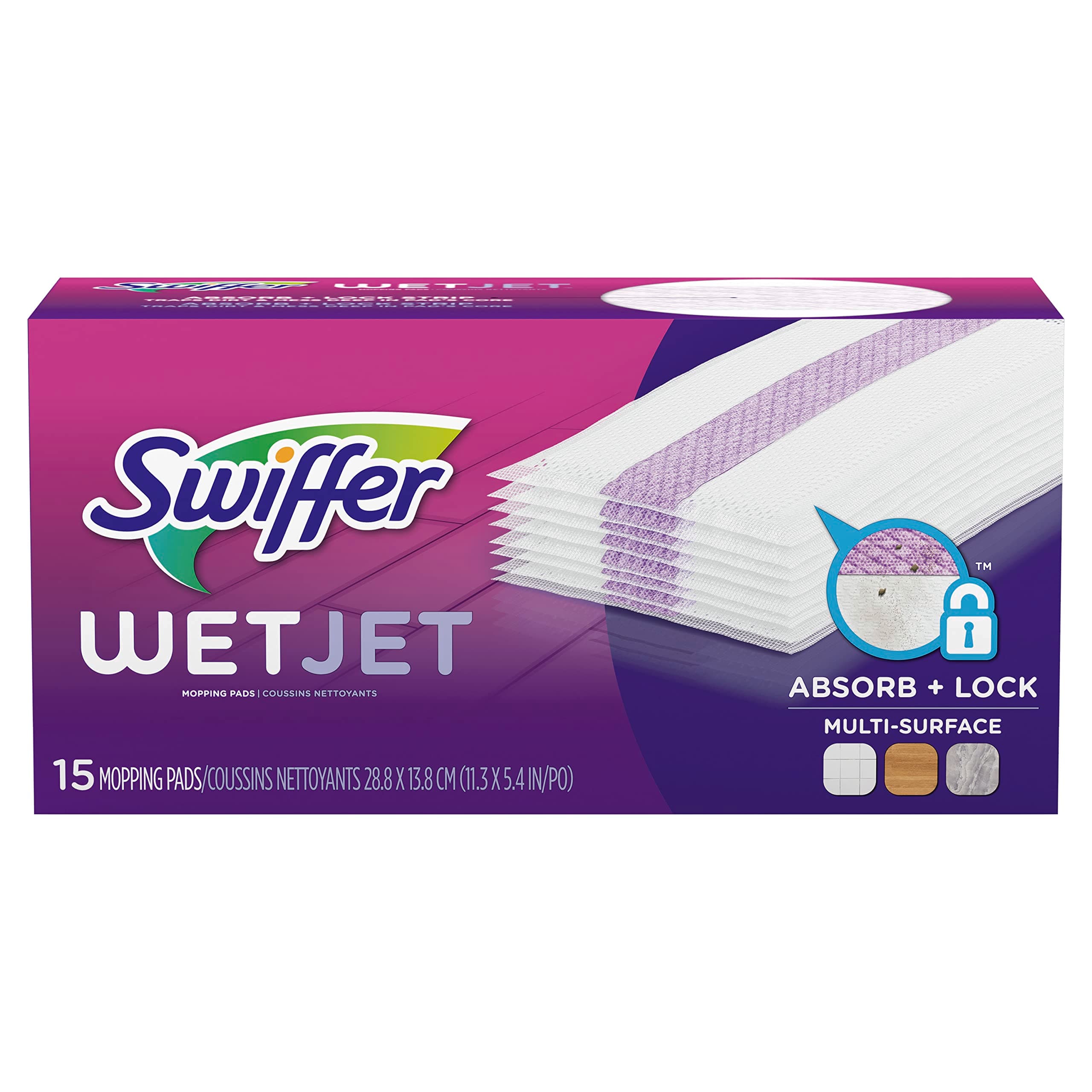 Swiffer 15CT WetJet Refill Pads
