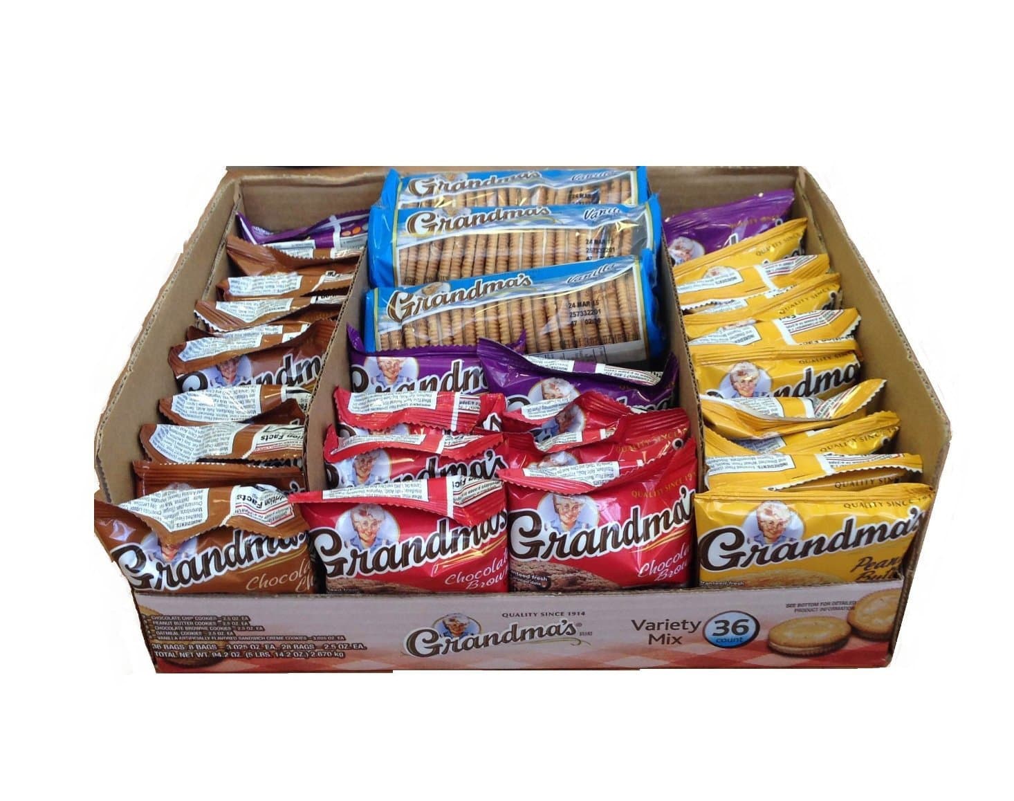 Cookies Variety Mix - 36 / Box