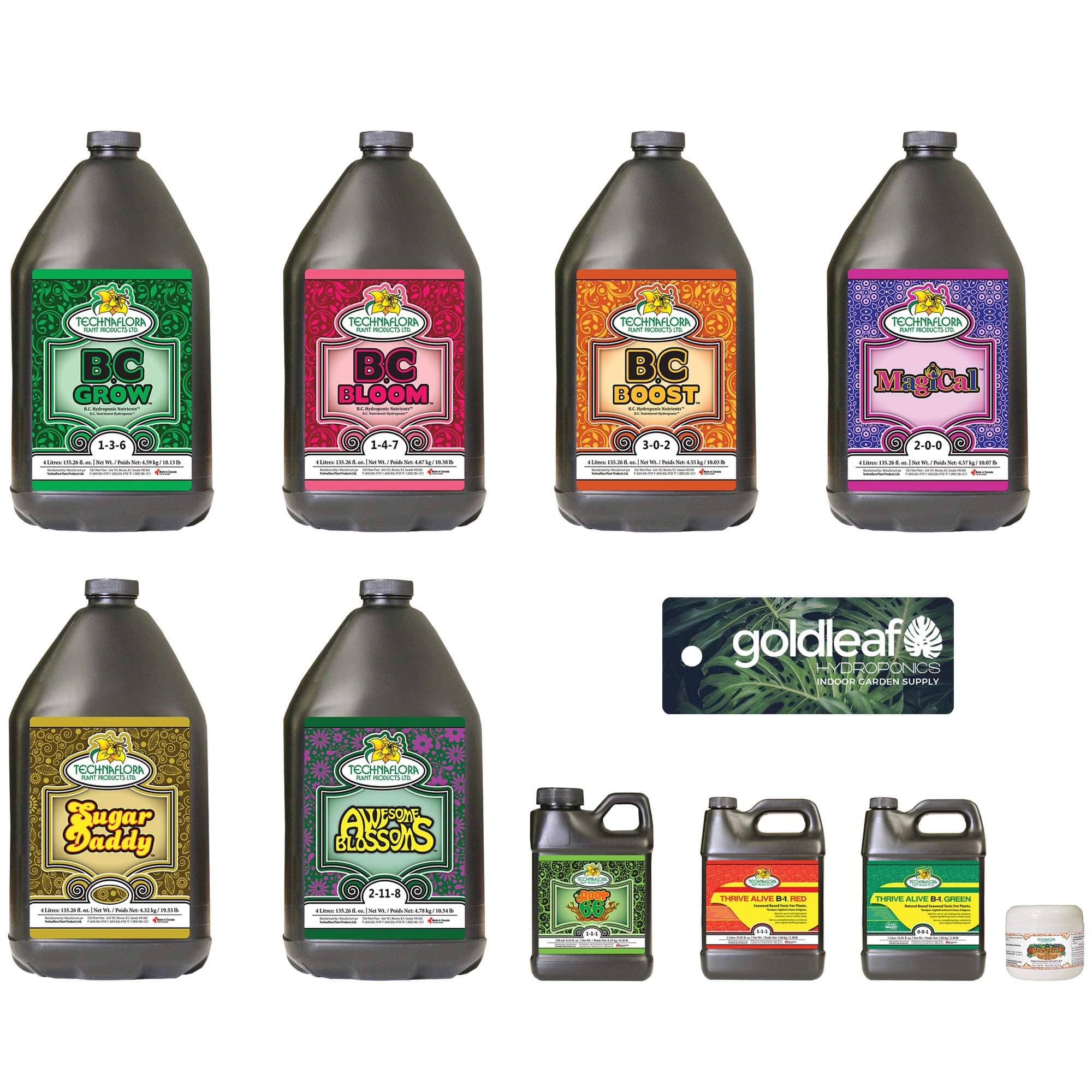 Technaflora Recipe for Success Complete Nutrient Kit - Large