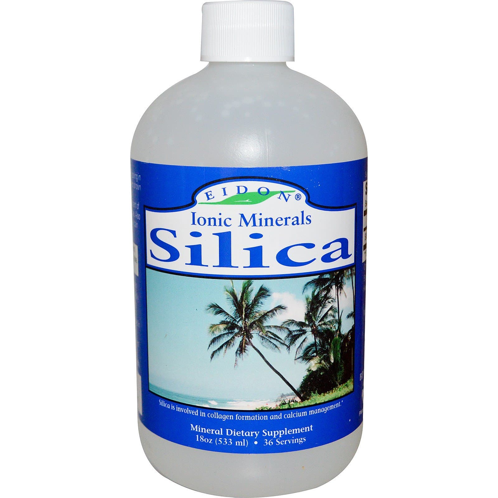 Ionic Minerals, Silica, 18 oz (533 ml)1
