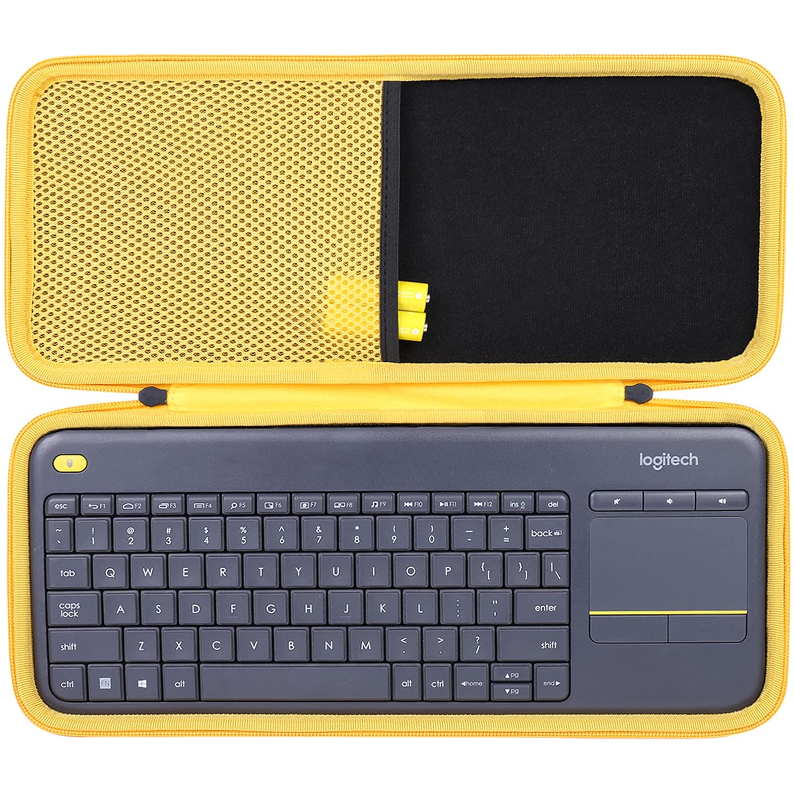 Hard Case Replacement for Logitech K400 Plus Wireless Touch Keyboard Touchpad