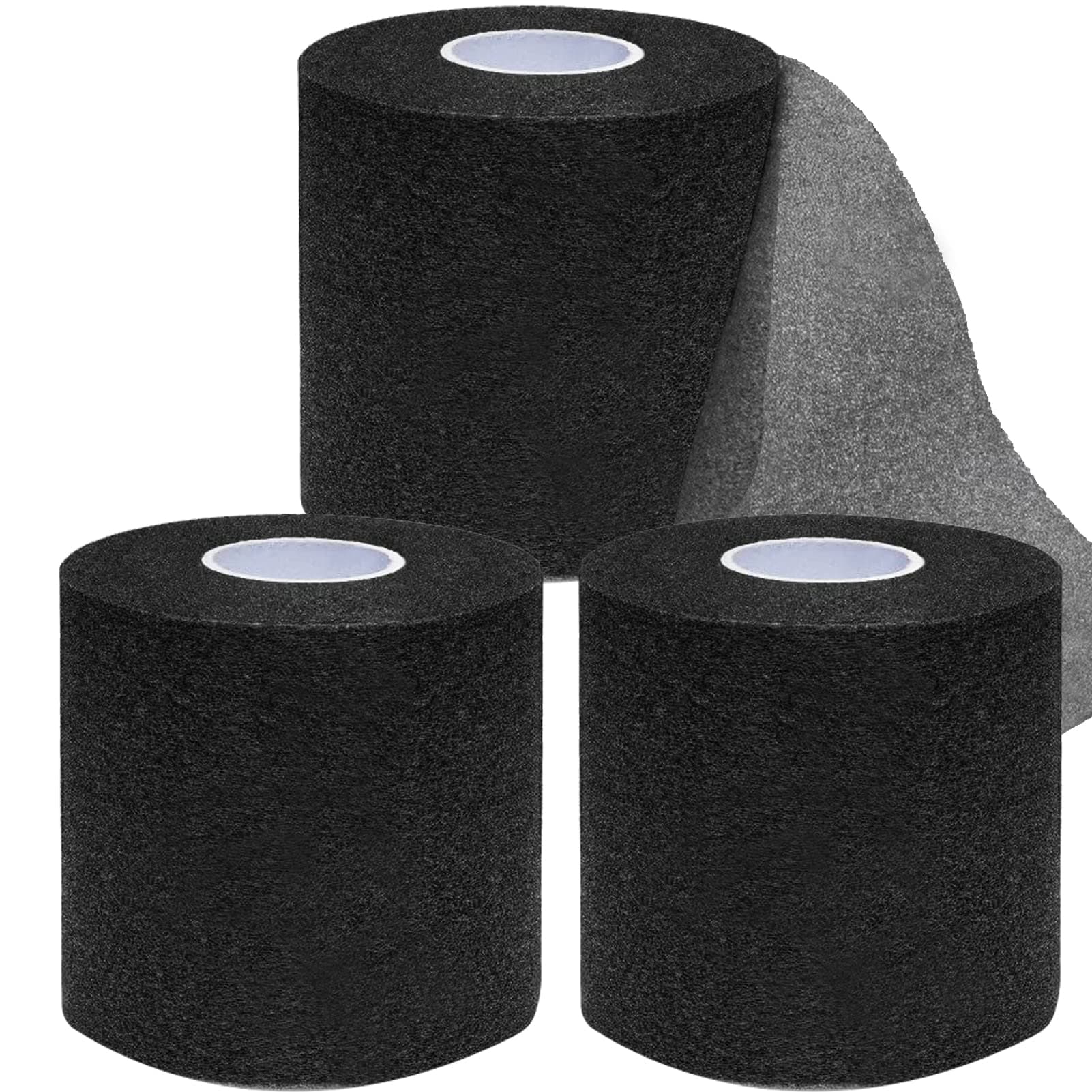 3 Rolls Black Prewrap