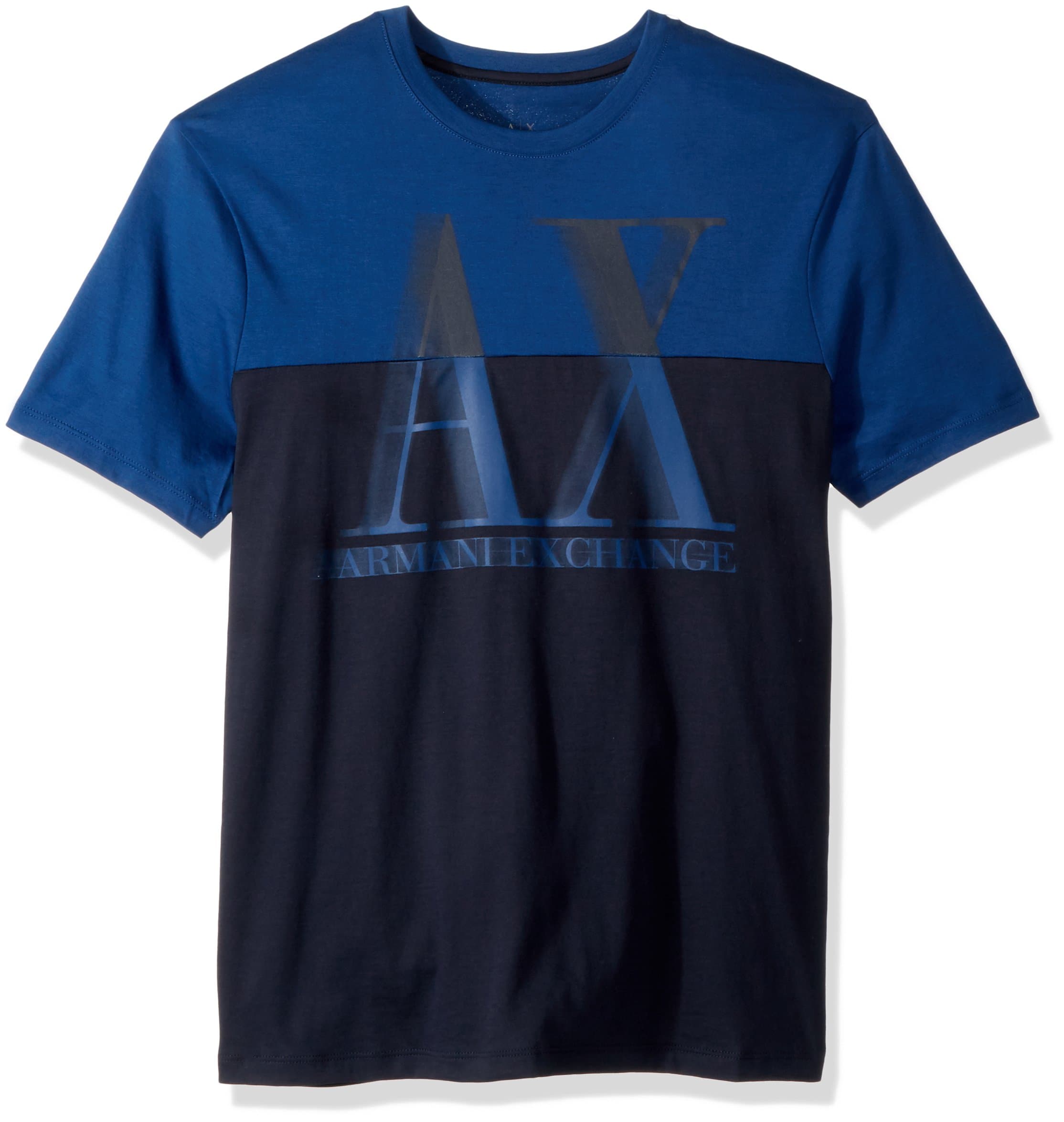 Armani Exchange Men's Split Ax Logo Tee