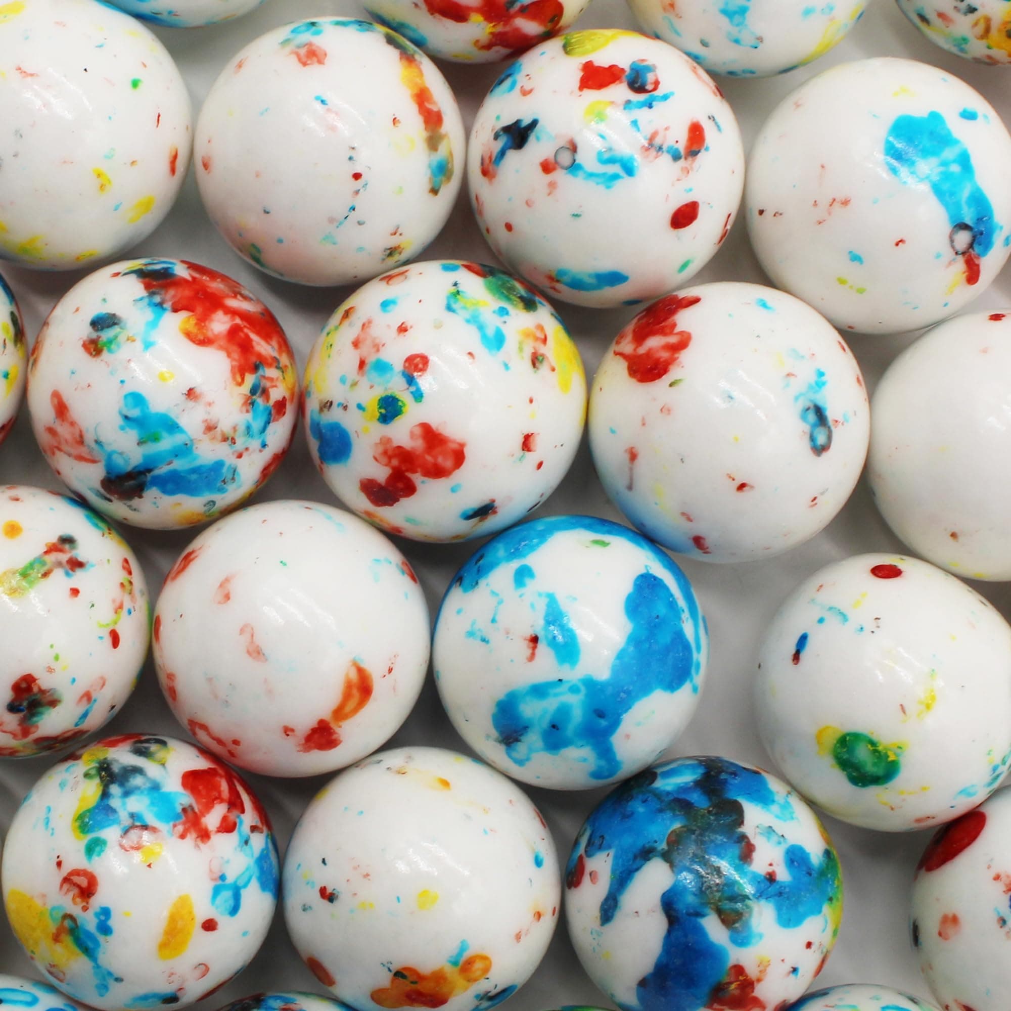 Psychedelic Jawbreakers Candy 1 Inch 1 Pound Hard As A Rock - Long Lasting Sucking Hard Candy-NO GUM-Approximately 32 Pieces