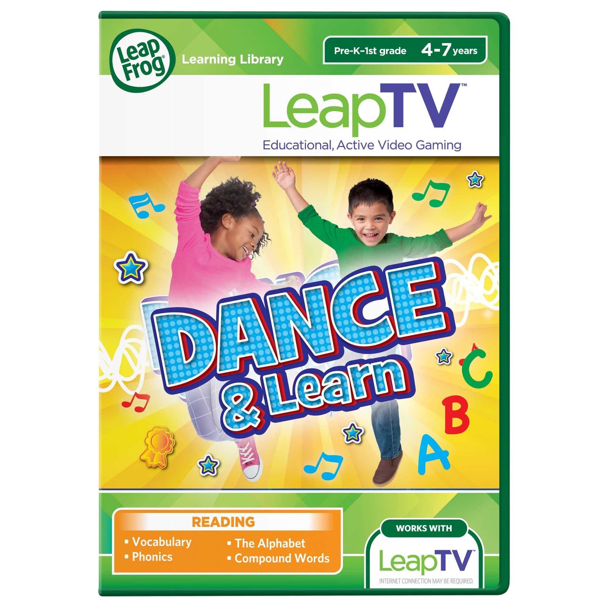 LeapFrogLeapTV Dance and Learn Educational, Active Video Game