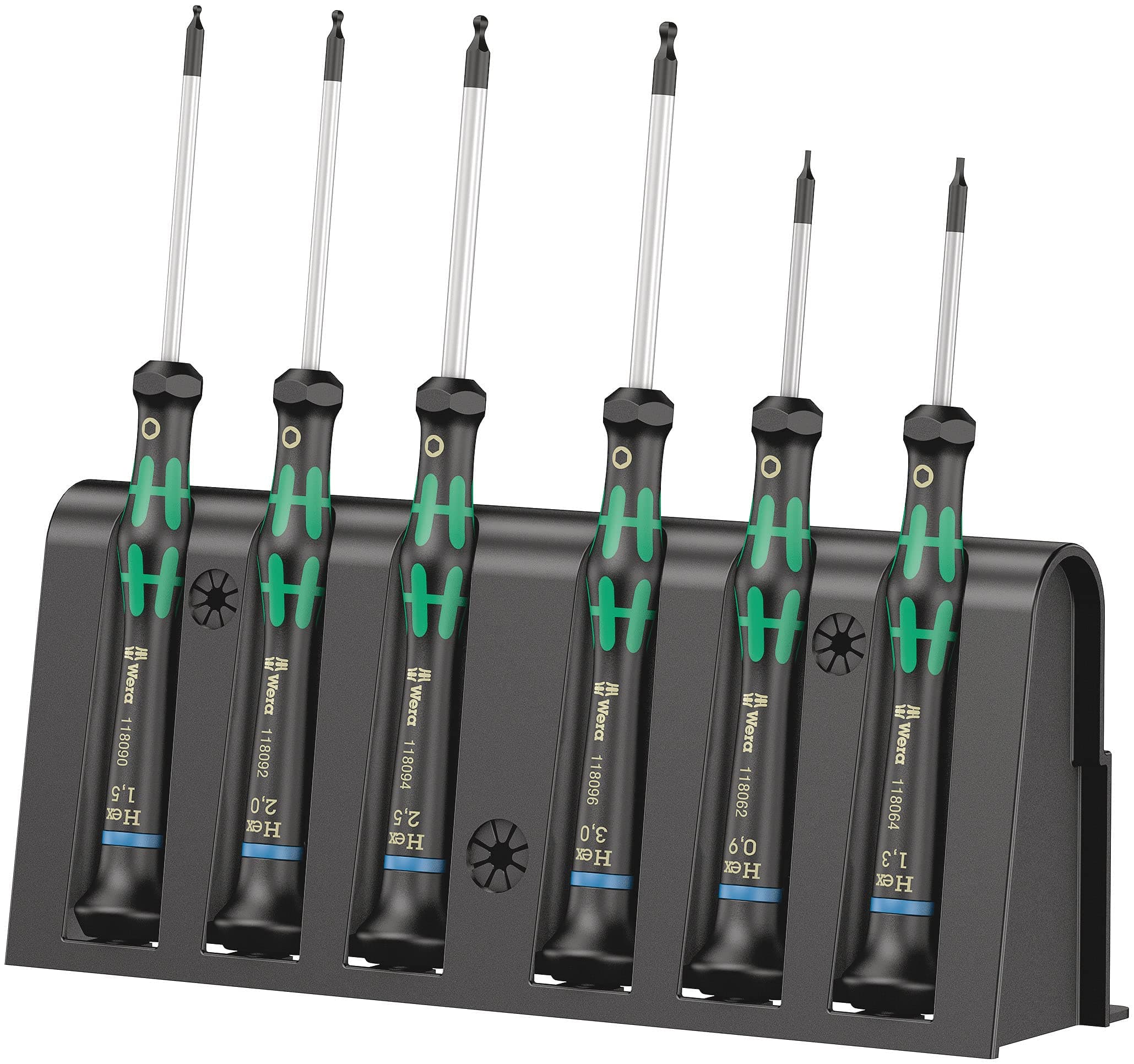 Kraftform Micro Electronics Screwdriver Set and Rack, 6-Piece