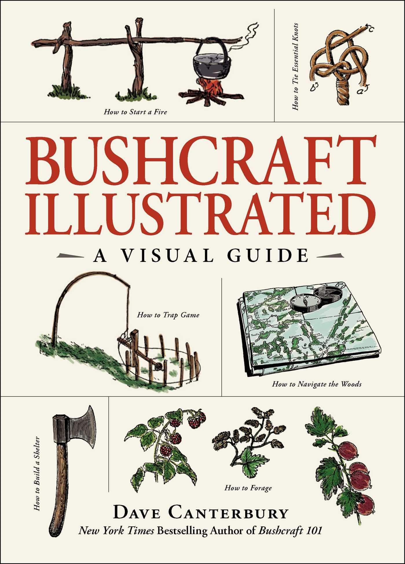Simon & Schuster Bushcraft Illustrated: A Visual Guide