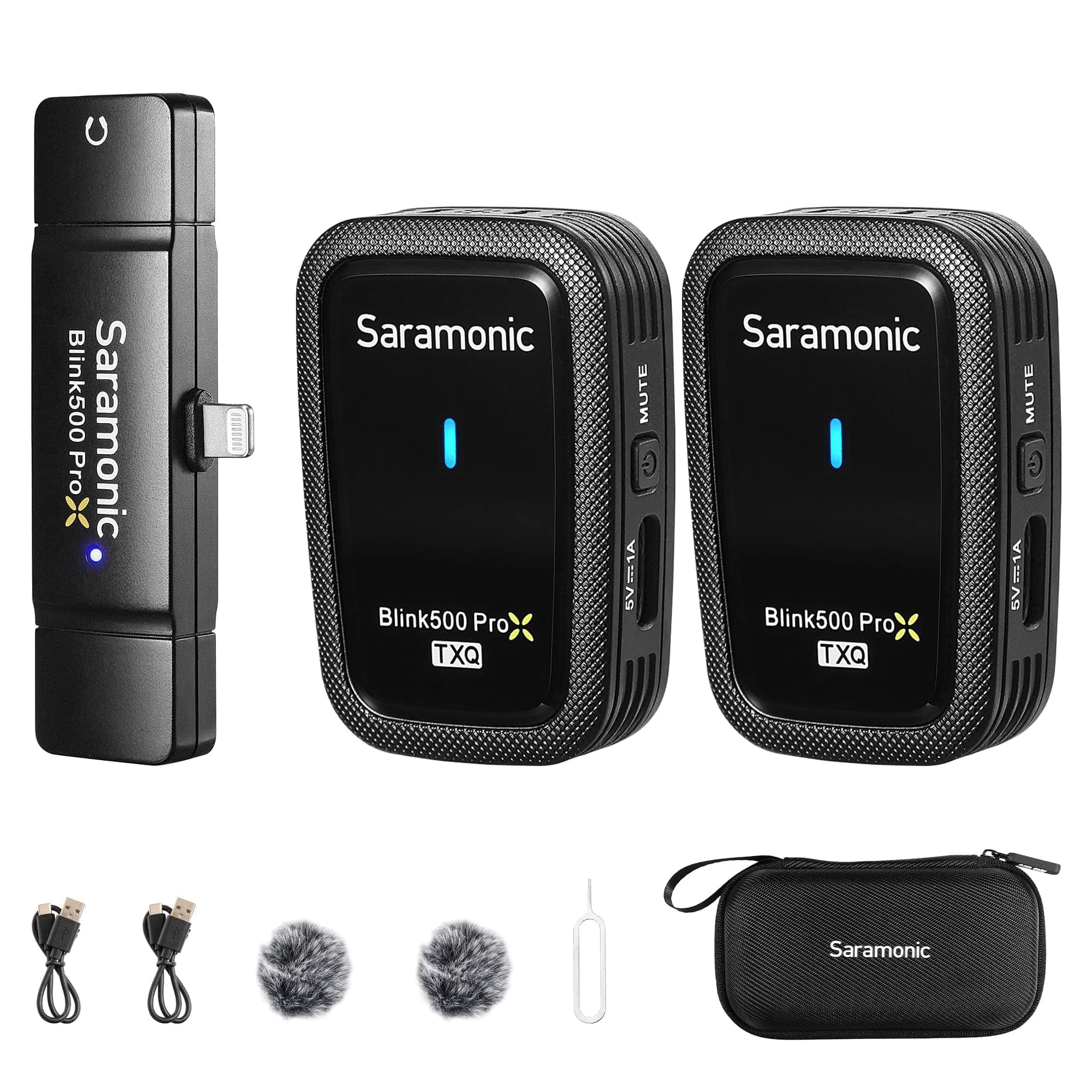 Wireless Lavalier Microphone for iPhone Blink500 B4