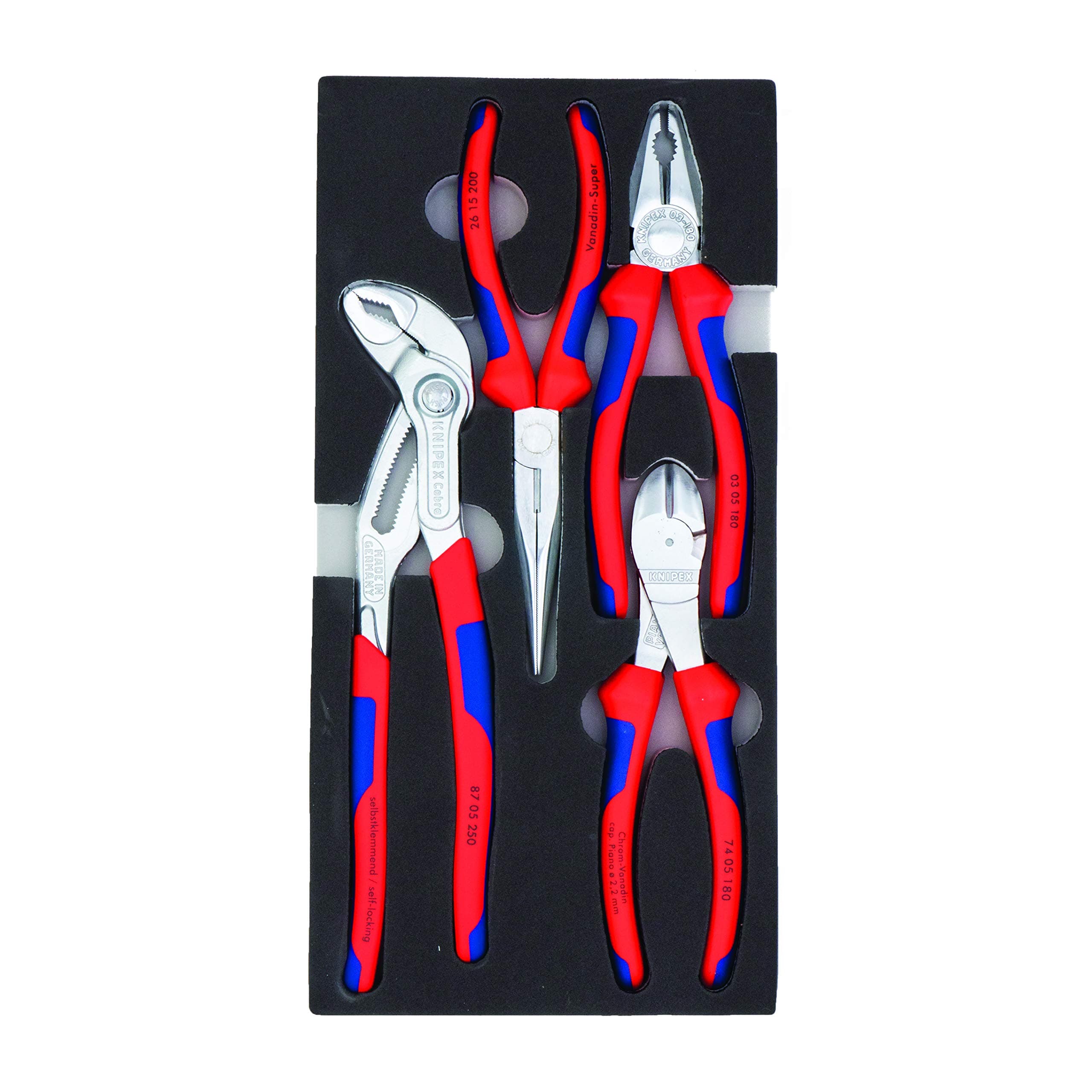 Tools 00 20 01 V17 Chrome Pliers Set