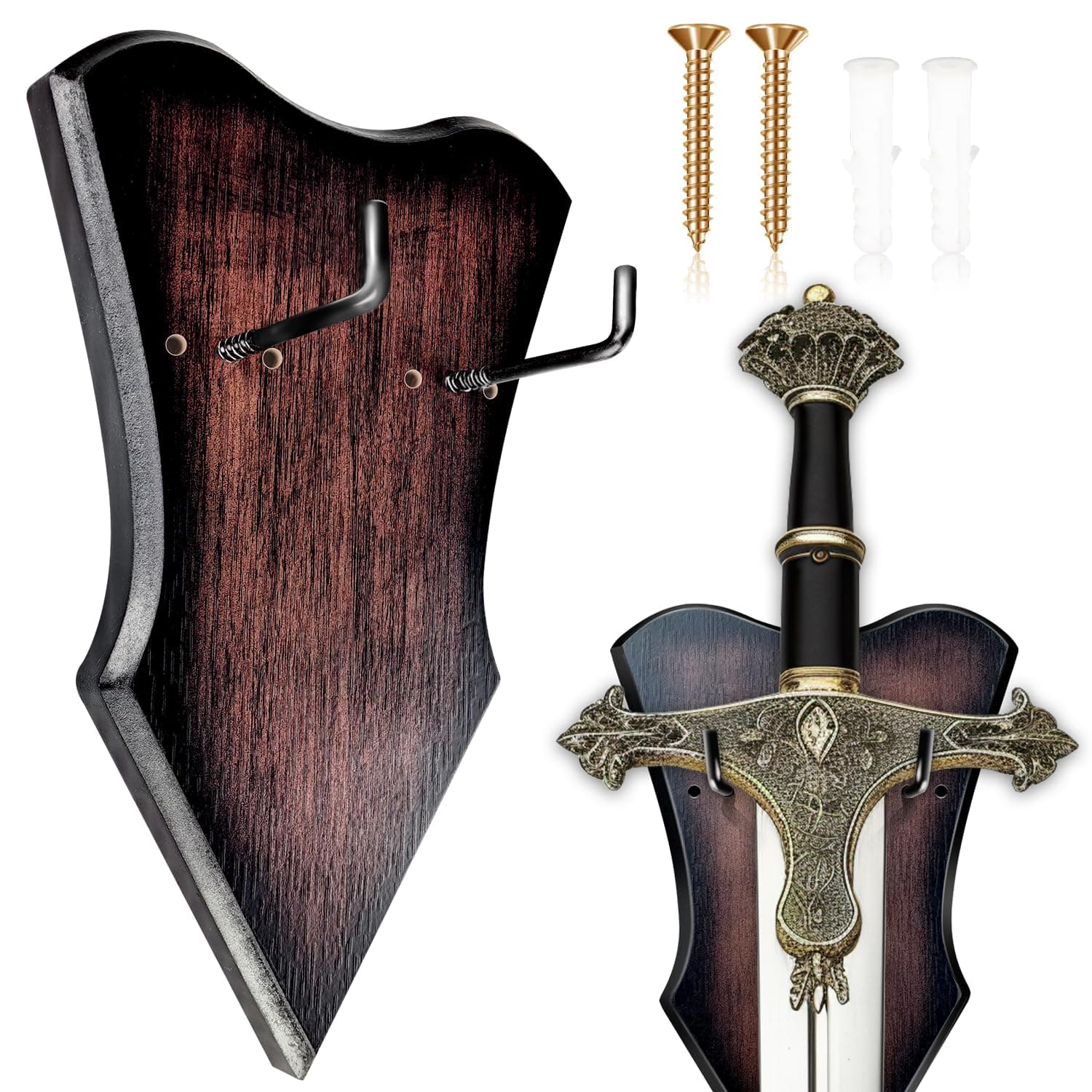 Vertical Sword Wall Mount