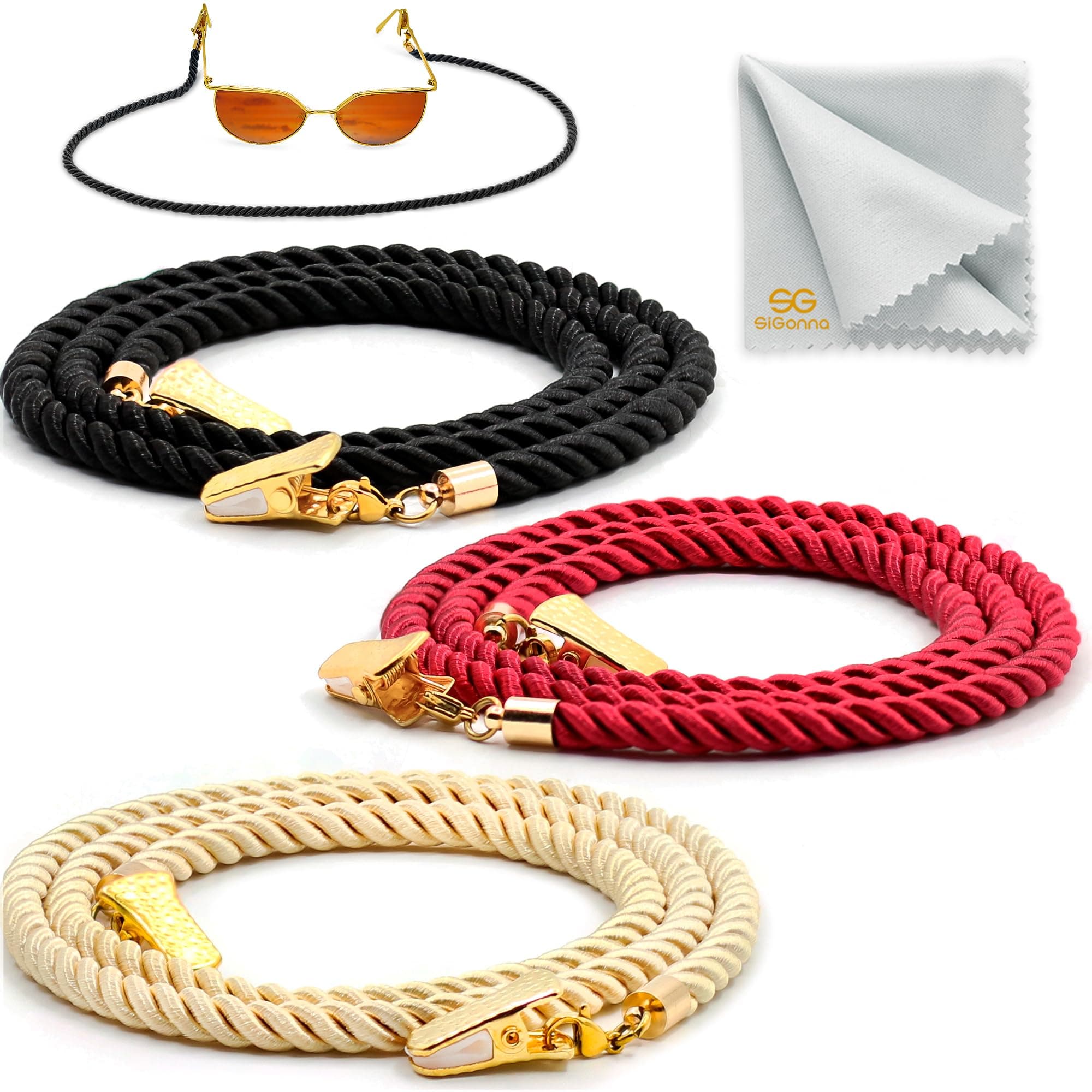 Glasses Strap String Holder Cord - Terylene Eyeglasses Strap Holders Accessory