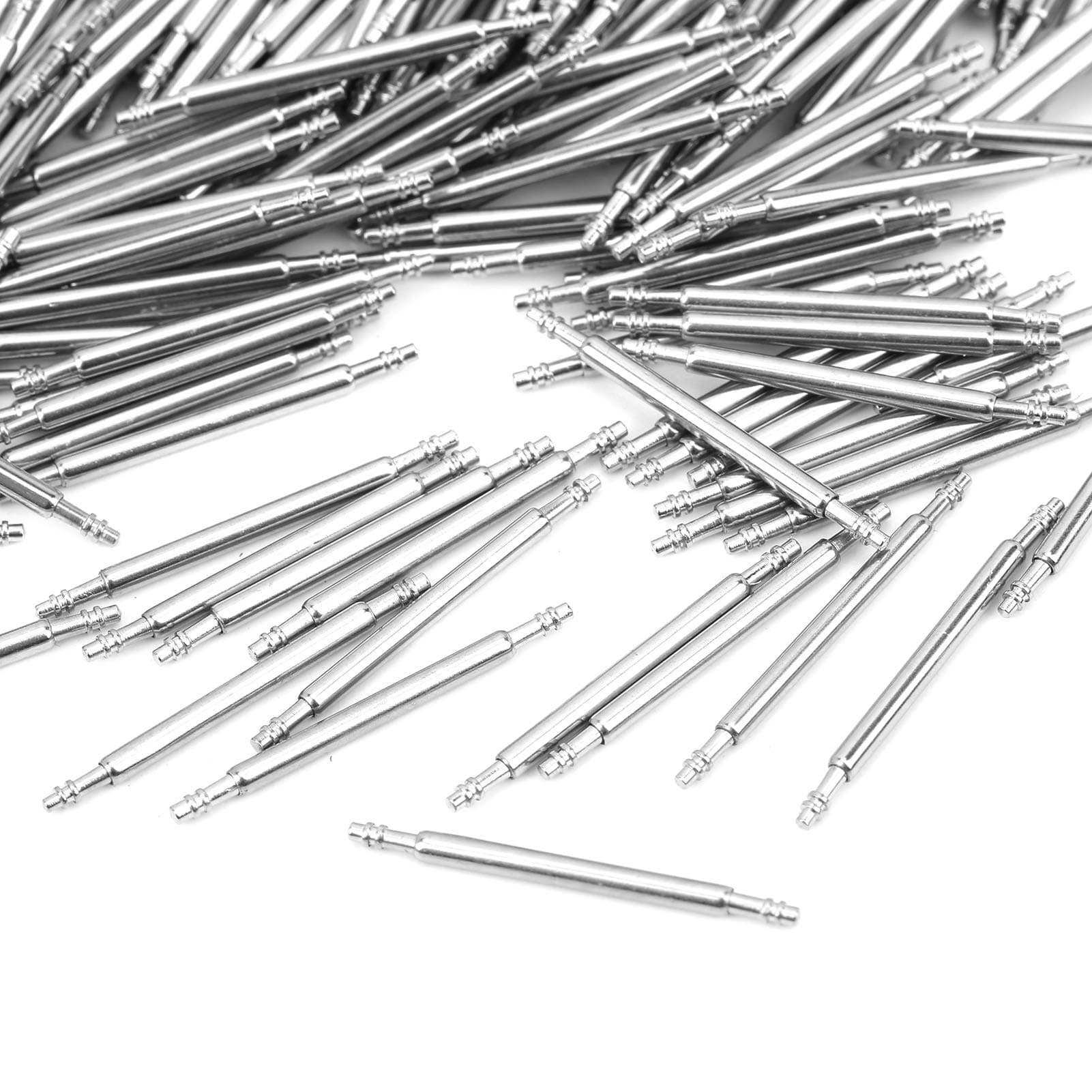 Spring Bars Strap Link Pins, Spring Bar Pins Long Service Life High Safety Factor High Gloss for Watch Repair