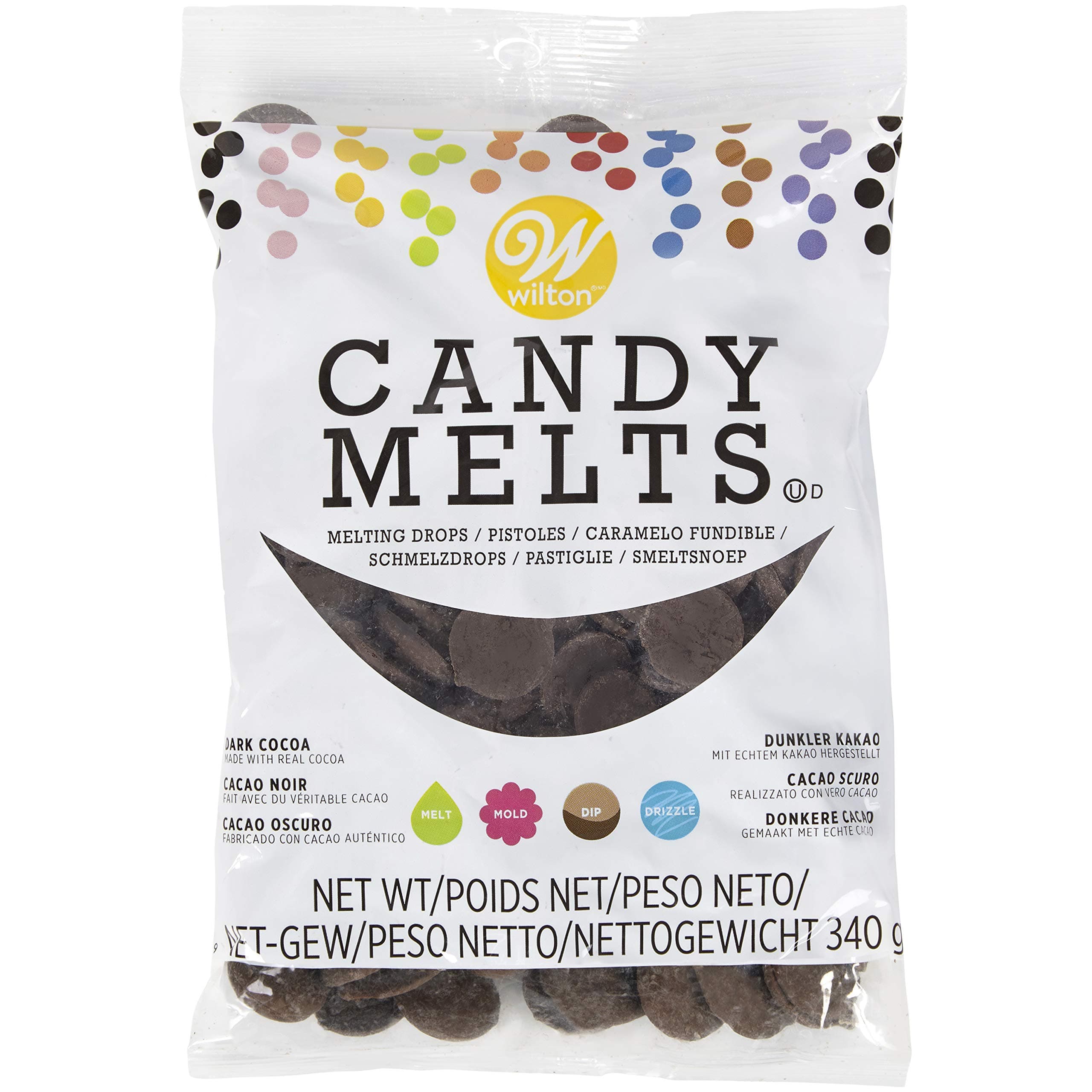 Wilton Dark Cocoa Candy Melts® Candy, 12 oz.
