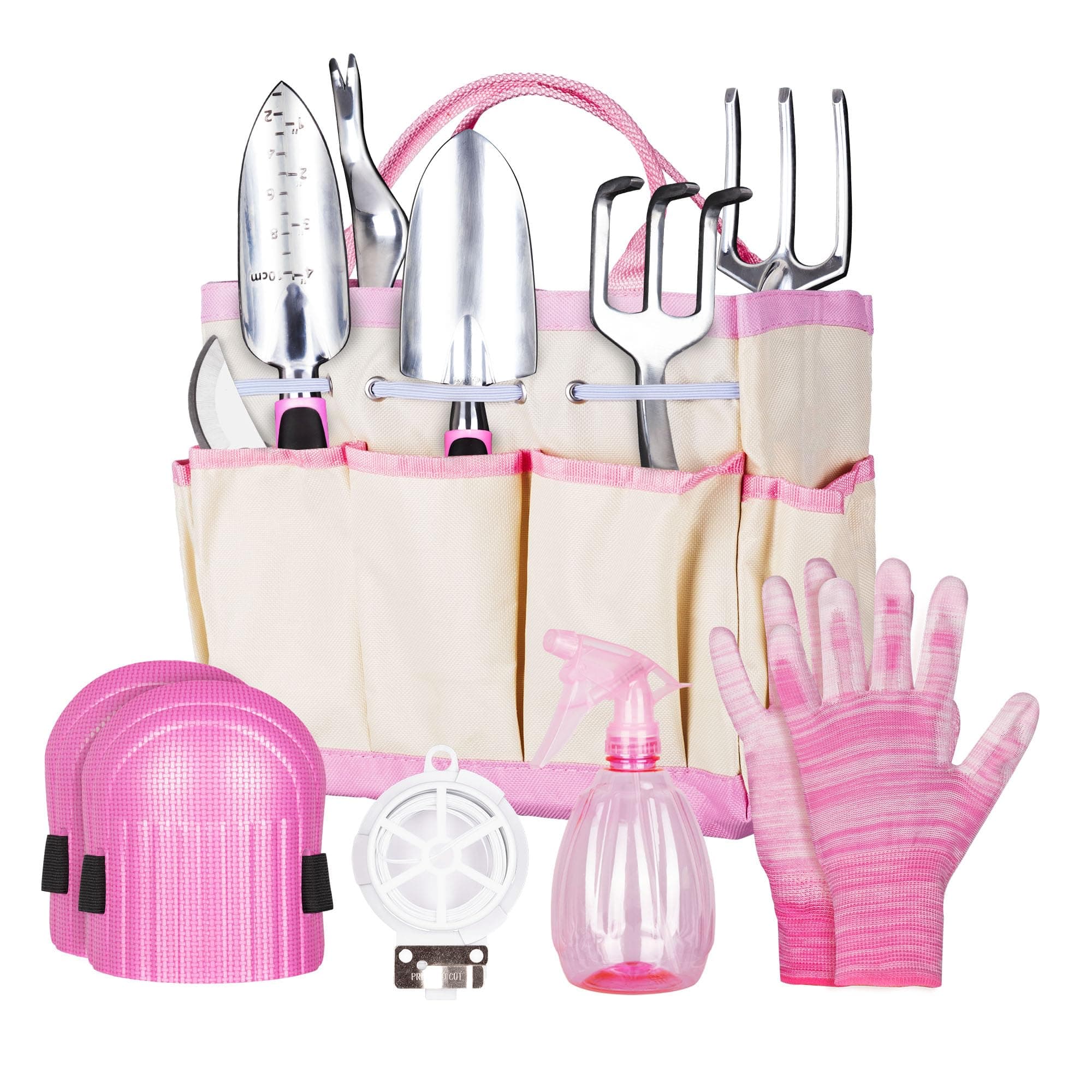 11-Pc Gardening Tool Set - Pink