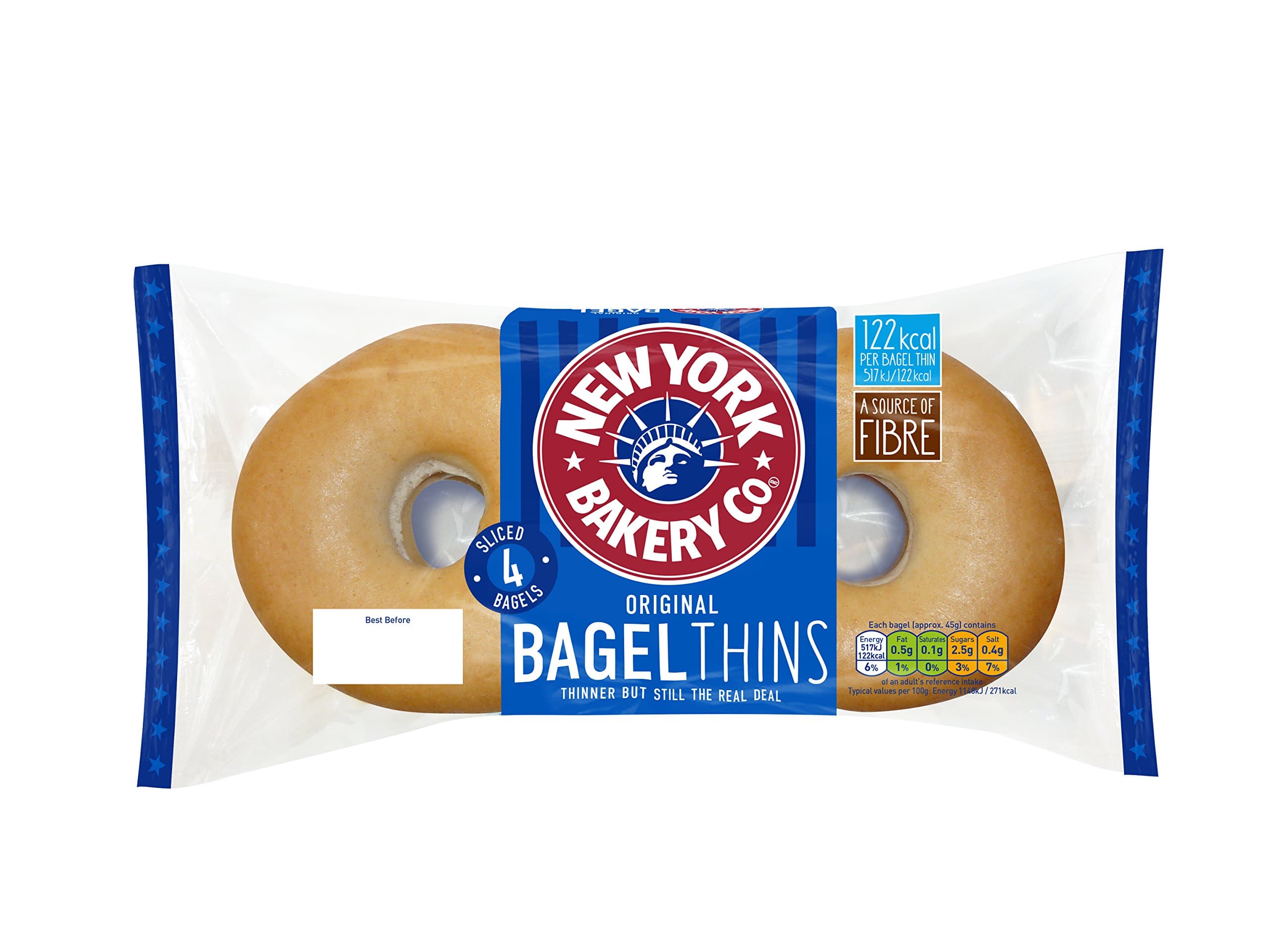 NEW YORK 4 ORIGINAL BAGEL THIN