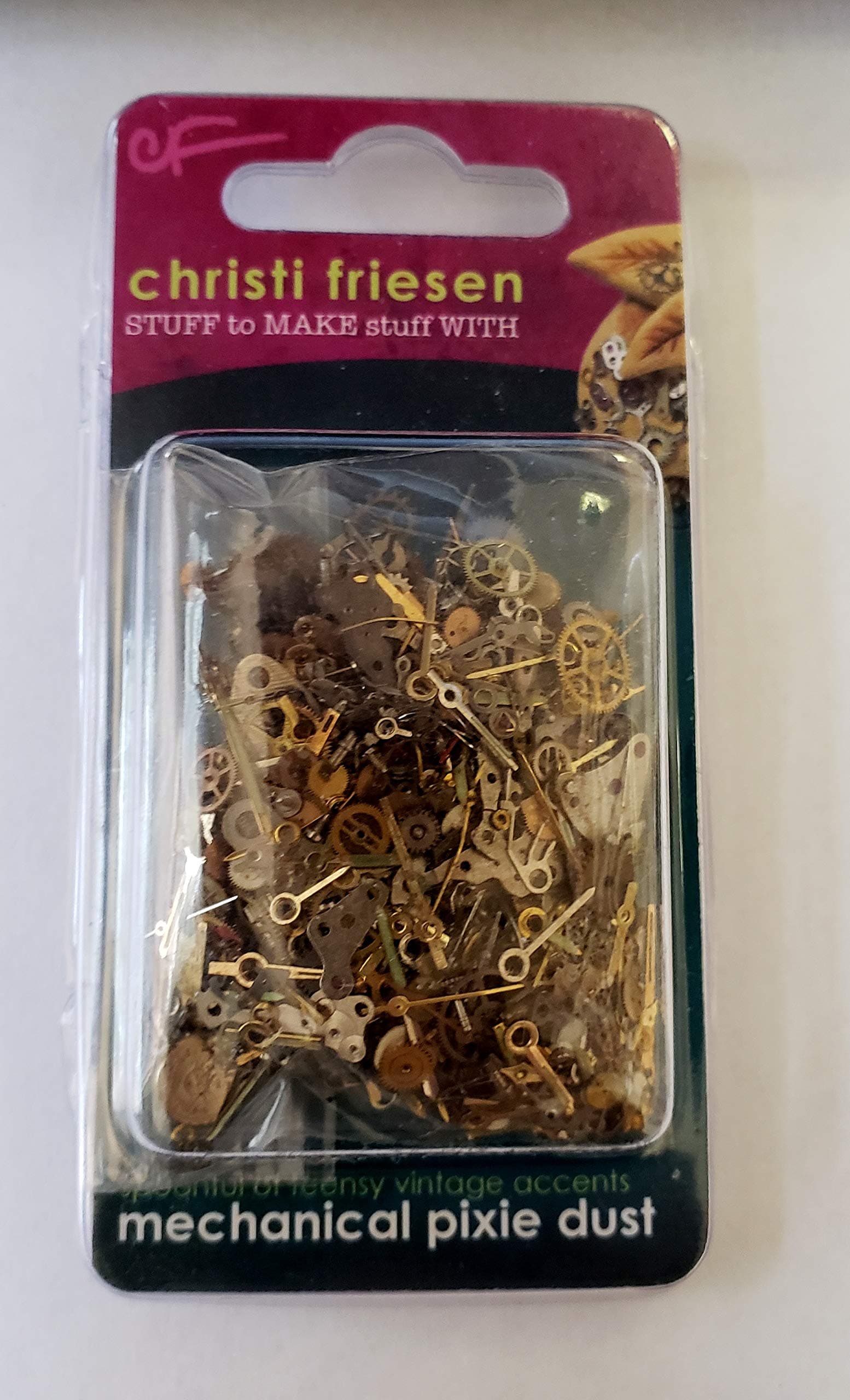 Steampunk Mechanical Pixie Dust - Assorted Miniature Gear and Watch Accents for Jewelry Making and Art