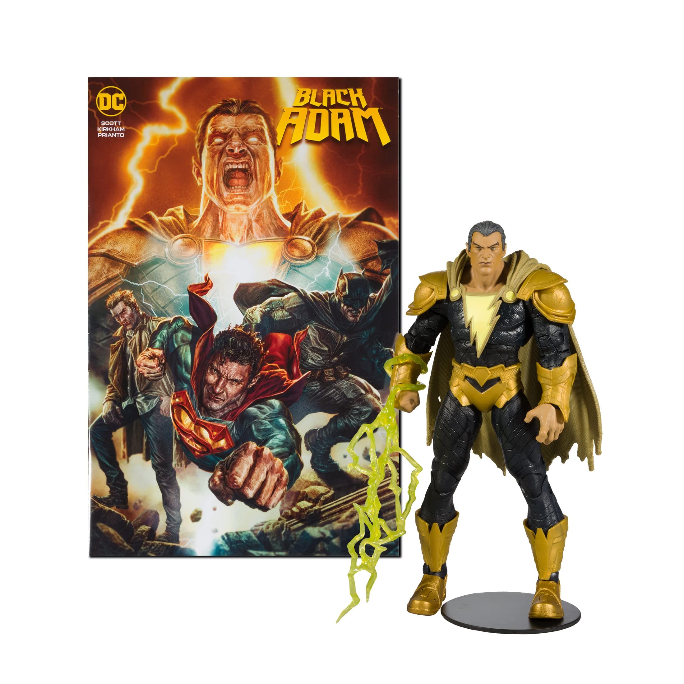 7-Inch Black Adam Comic Figure