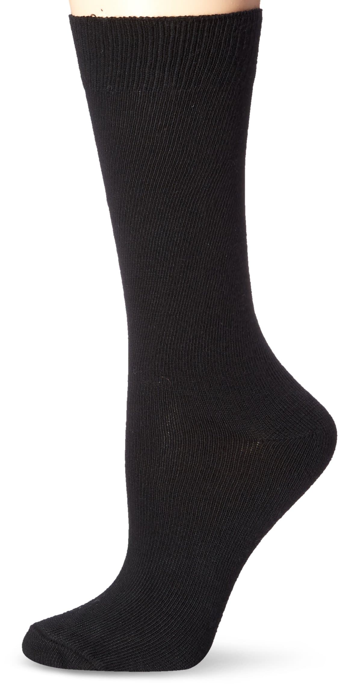 Elder Socks Black Polypropylene Liner Sock