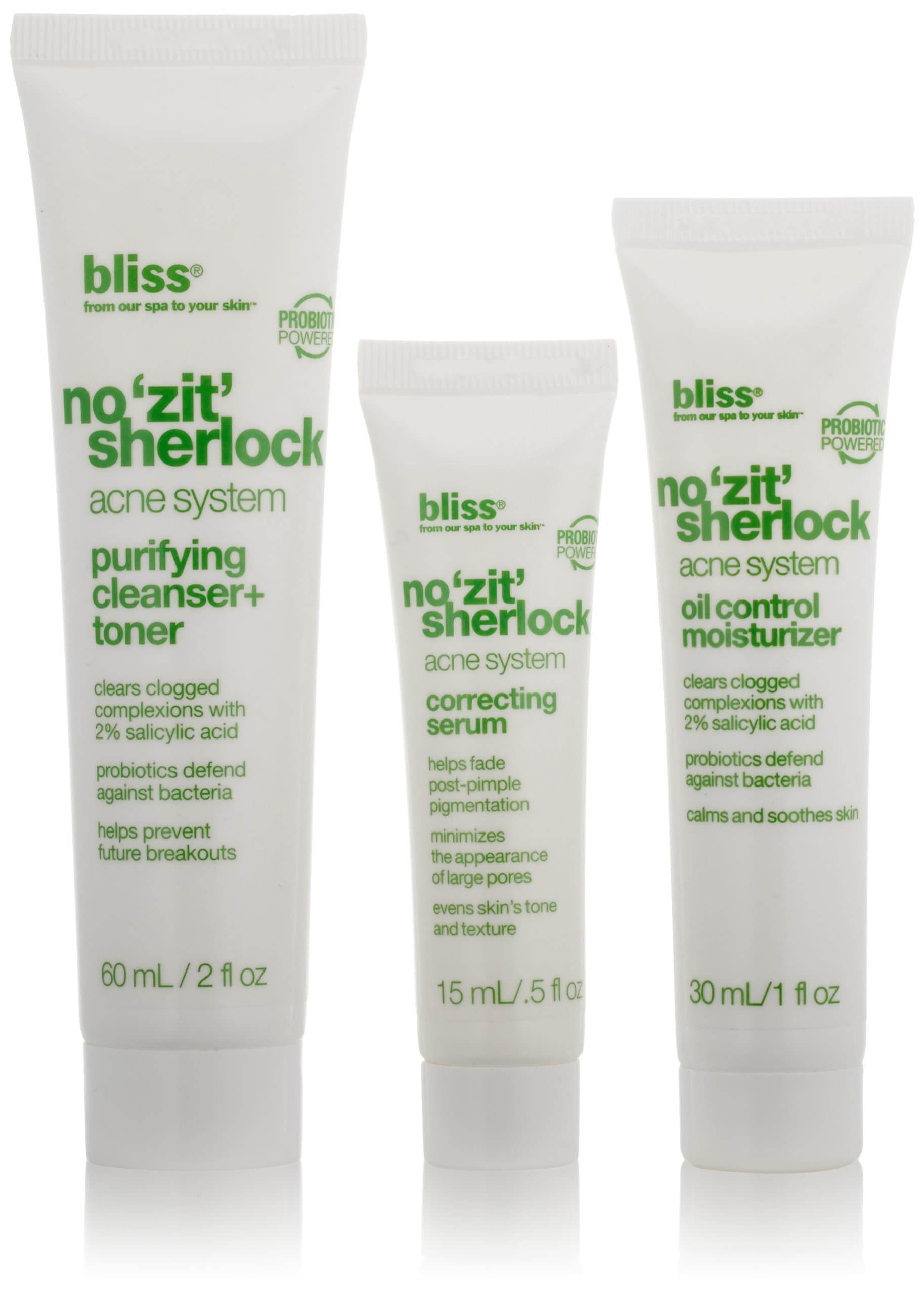 bliss No 'Zit' Sherlock Acne System