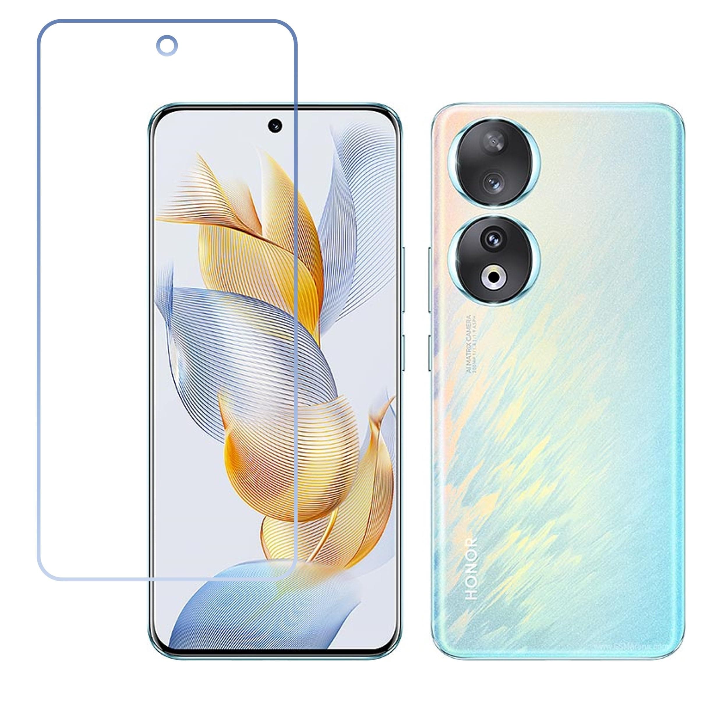 DVTECH® Honor 90 Compatible Screen Protector TPU Matte Finish Edge to Edge Premium Front (Flexible Screen Protector)