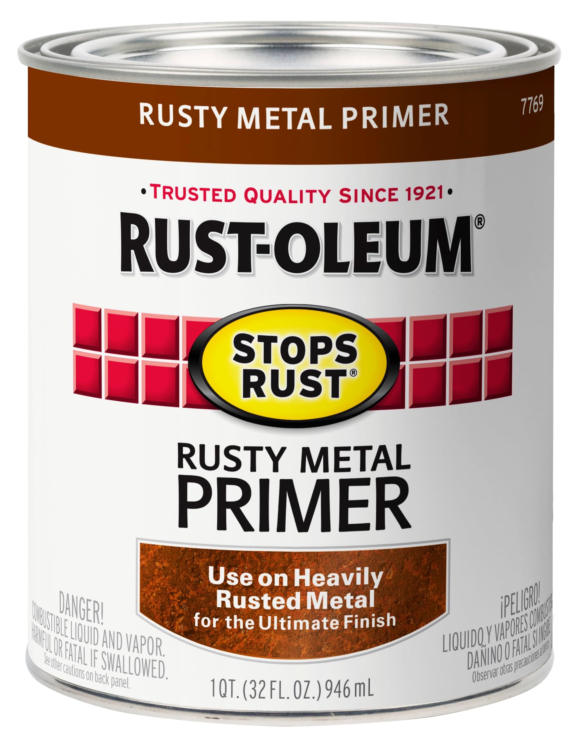 Rust-Oleum 7769502 Protective Enamel Paint Stops Rust, 32-Ou
