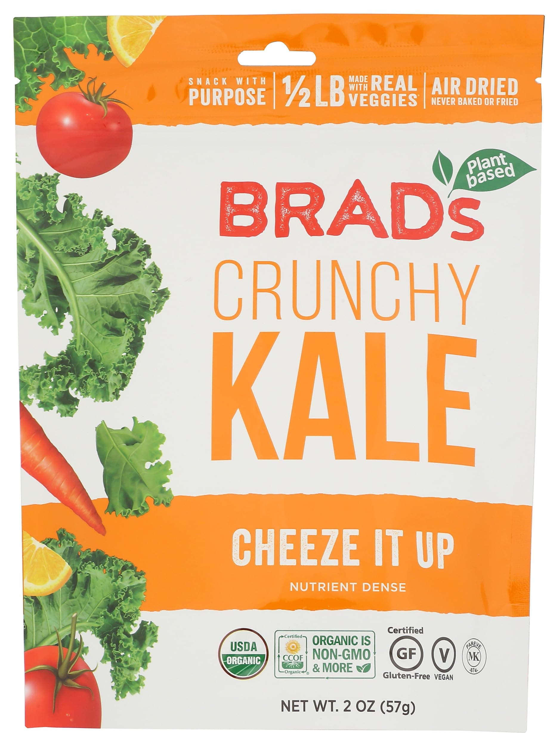 Crunchy  Kale Cheeze It Up