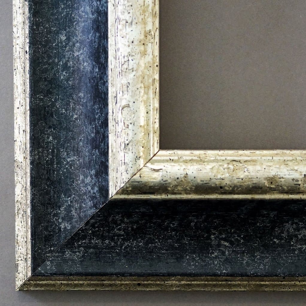 Bilderrahmen Acta 4 FEATURES Different Colours 6.7 – 80 x 120 cm Black/Silver, Empty Frame Without Glass with Hanger, black, 80 x 120 cm