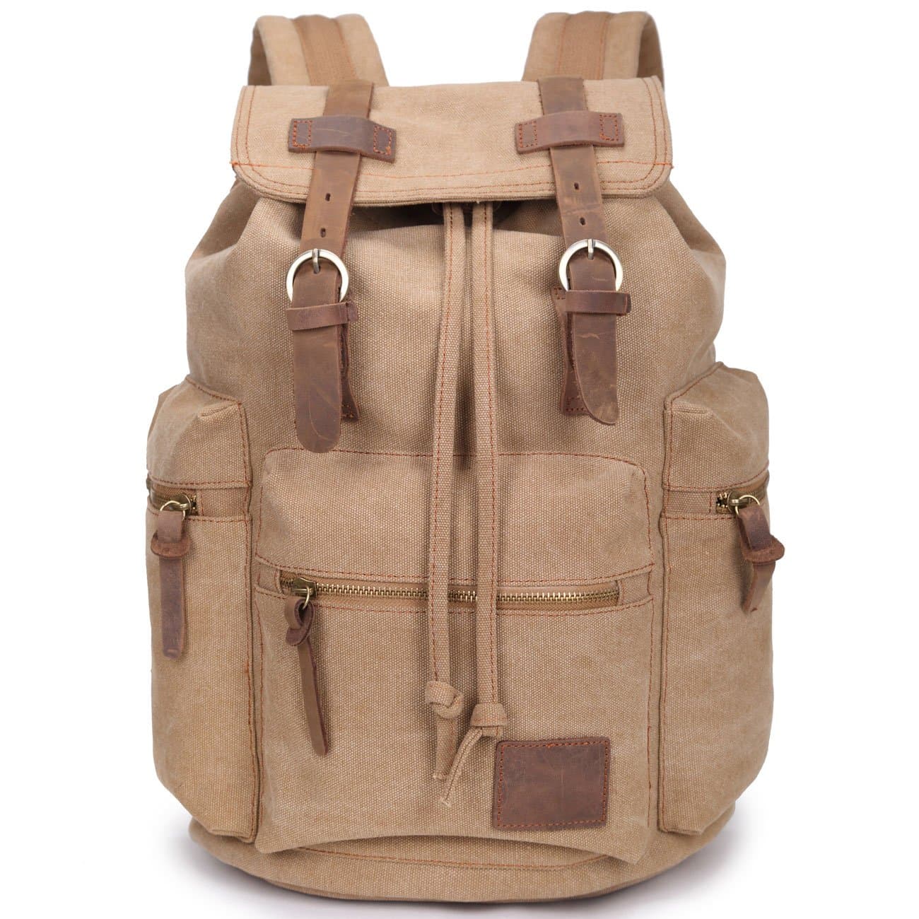 New step Multi-function Vintage Canvas Fabric Cotton Backpack