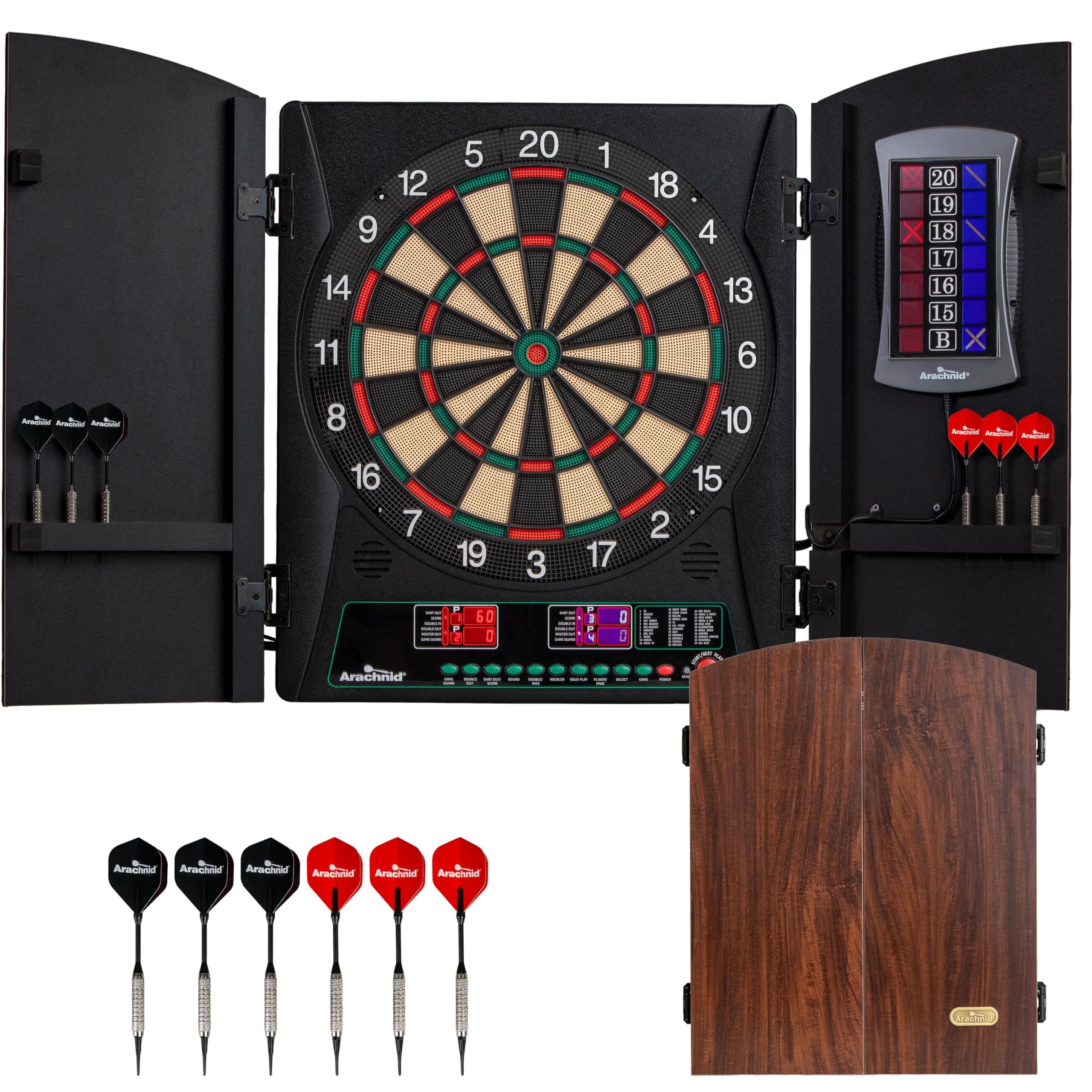Arcade Style Cabinet Dart Game